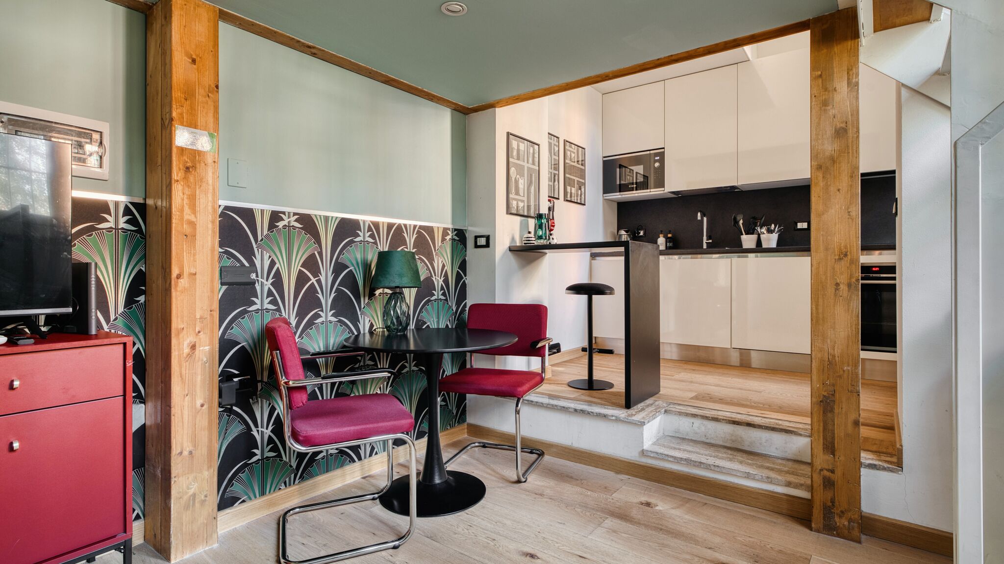 Italianway Milano Two Apartments Combined into One Space; 8 people