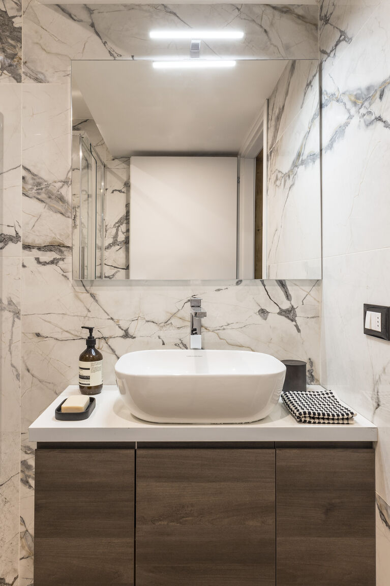 Italianway Milano Two Apartments Combined into One Space; 8 people