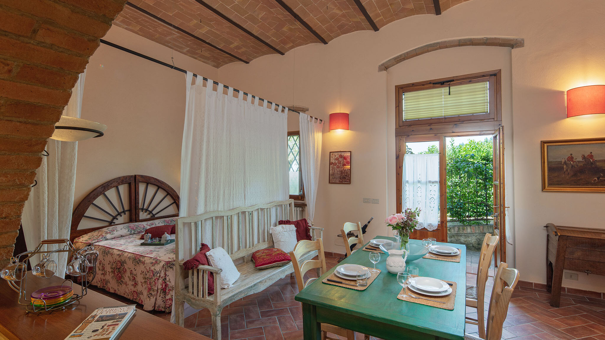 Italianway Poggibonsi Gufo - Romantico appartamento nel Chianti+piscina