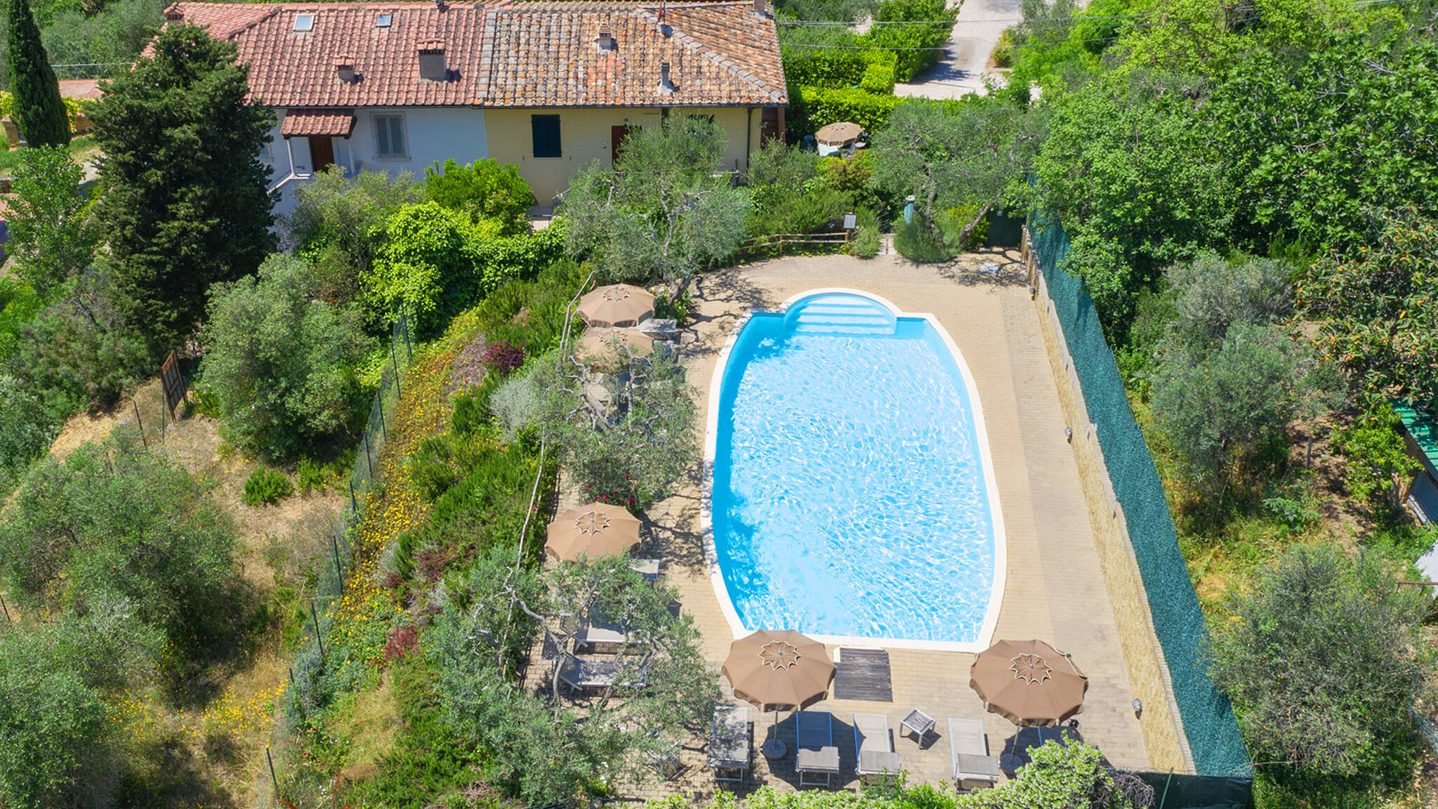 Italianway Poggibonsi Pettirosso-Casa Toscana+piscina S.Gimignano