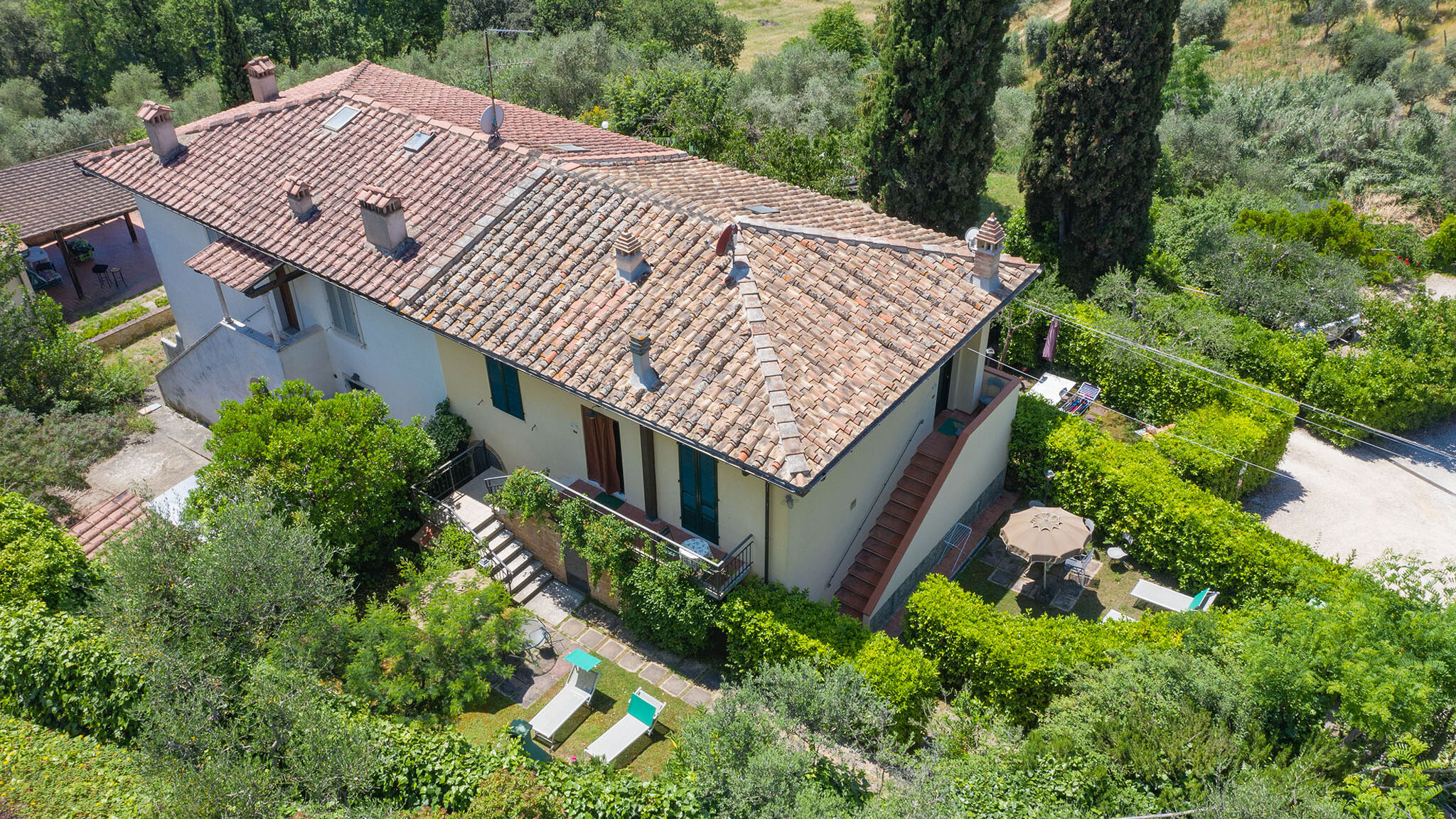 Italianway Poggibonsi Rondine-Casa Toscana+piscina vicino S. Gimignano