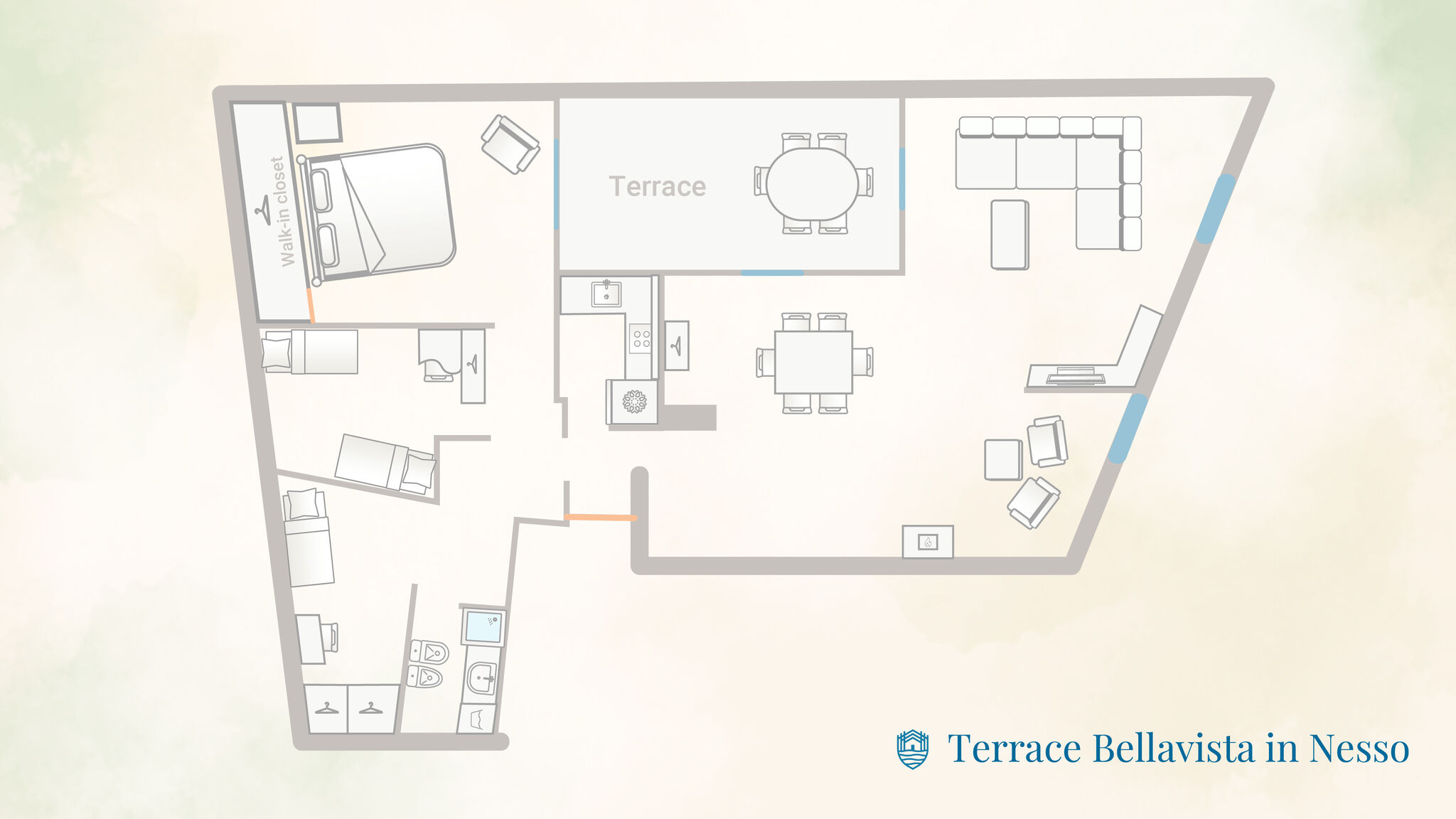 Italianway Nesso Terrace Bellavista in Nesso