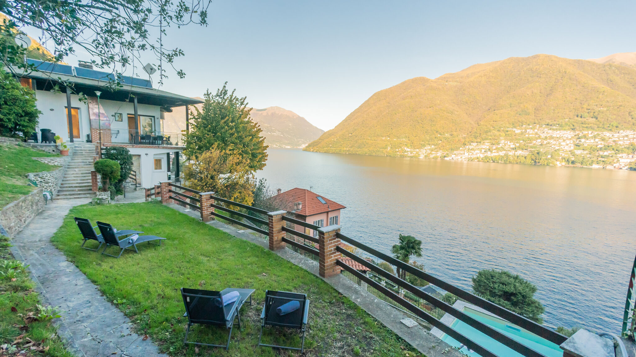 Italianway Brienno Villa Regina Retreat with Pool & Lake View