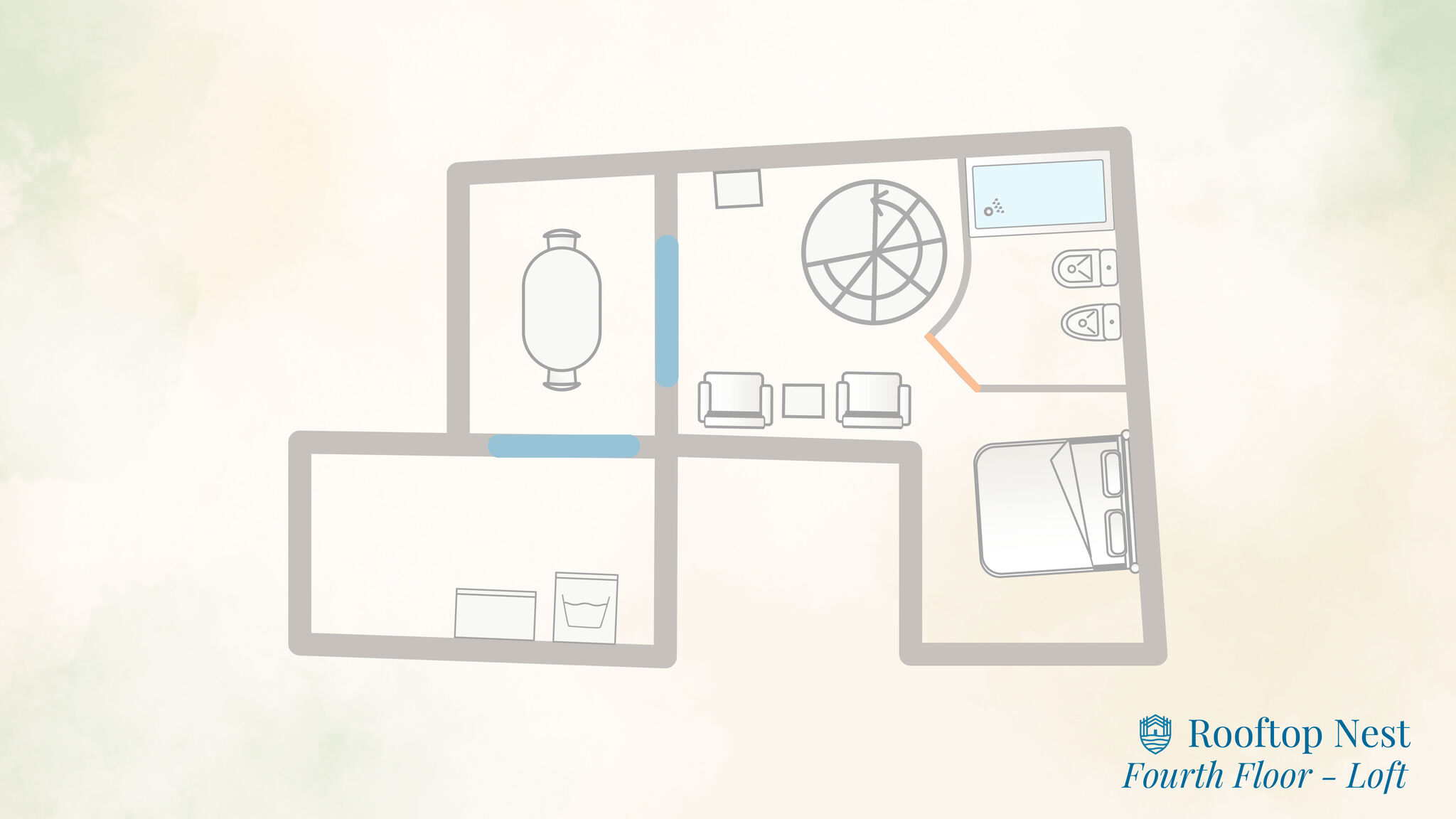 Italianway Como Rooftop Nest in Como city center by Rent All Como