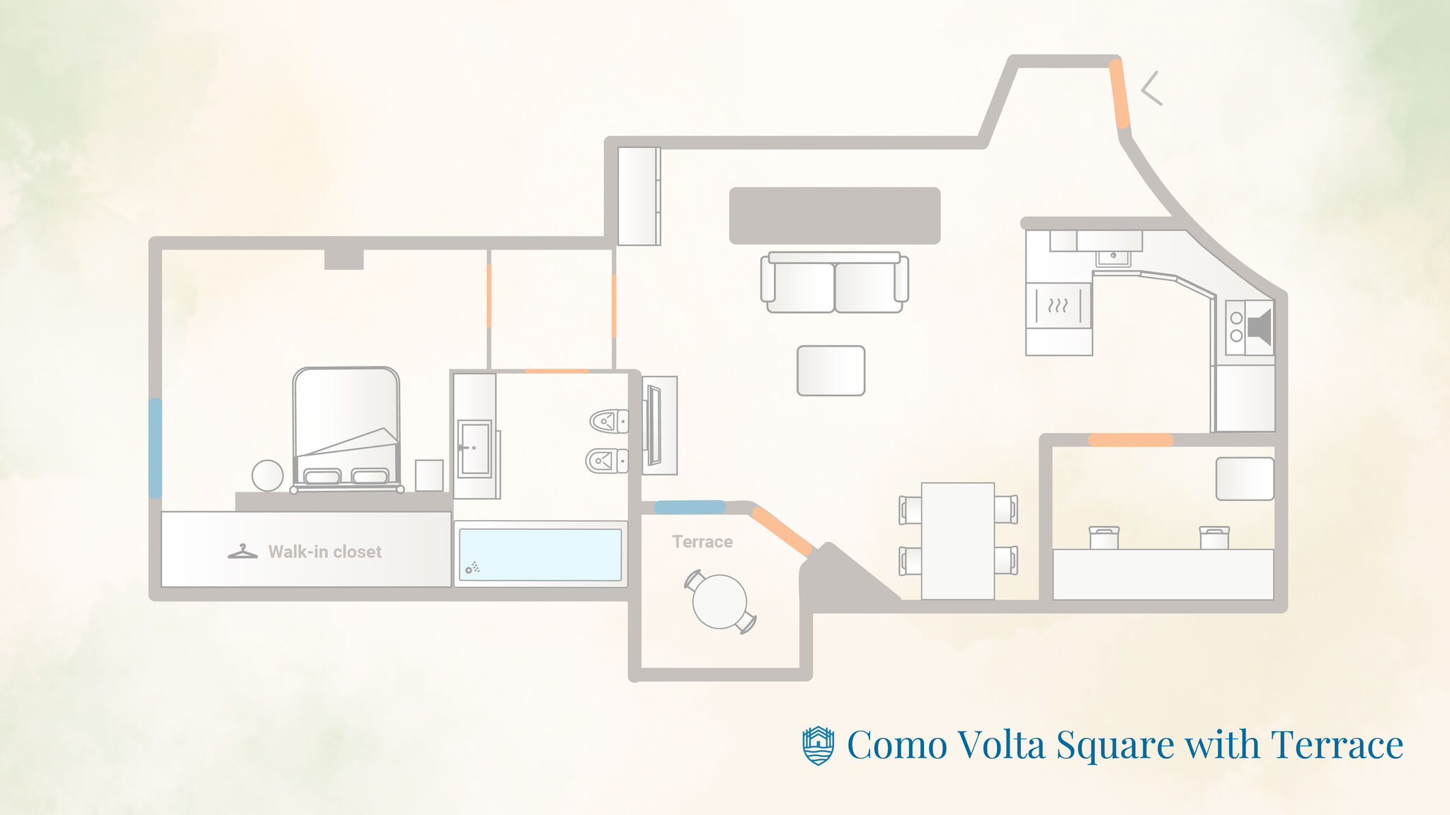 Italianway Como Como Volta Square with Terrace