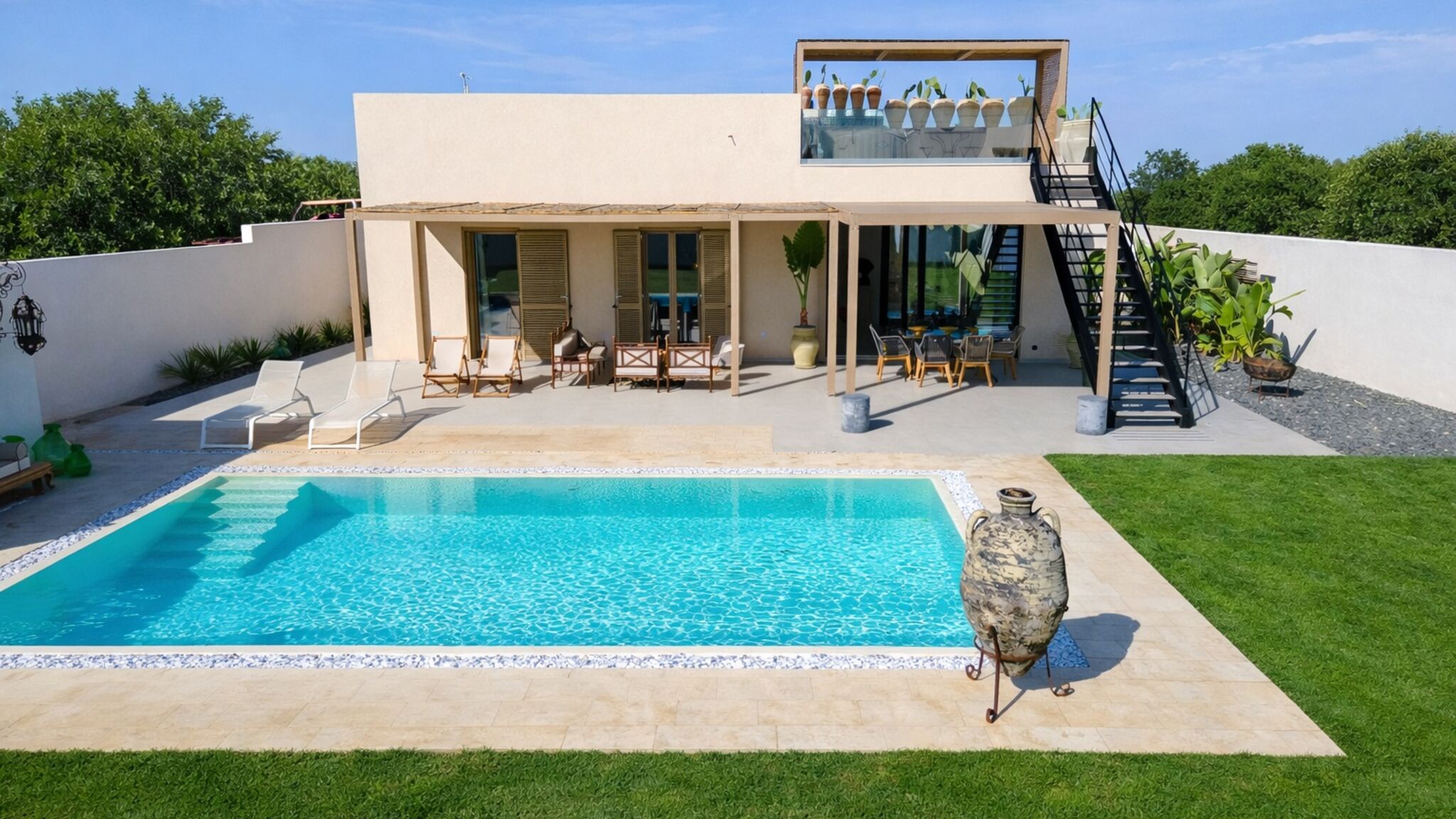 Italianway Ispica Villa Alti vista mare e piscina privata