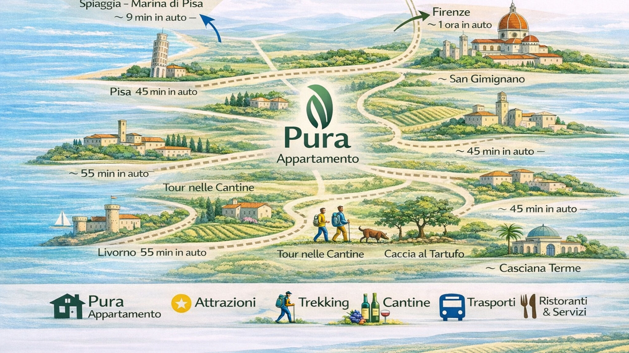 Italianway Palaia Pura Apartment