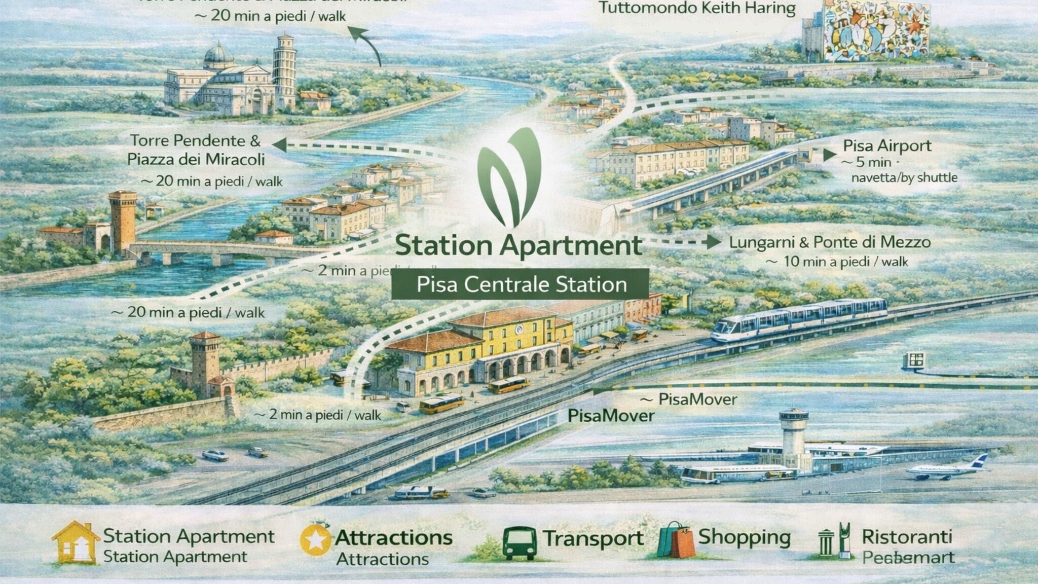 Italianway Pisa Station & Go