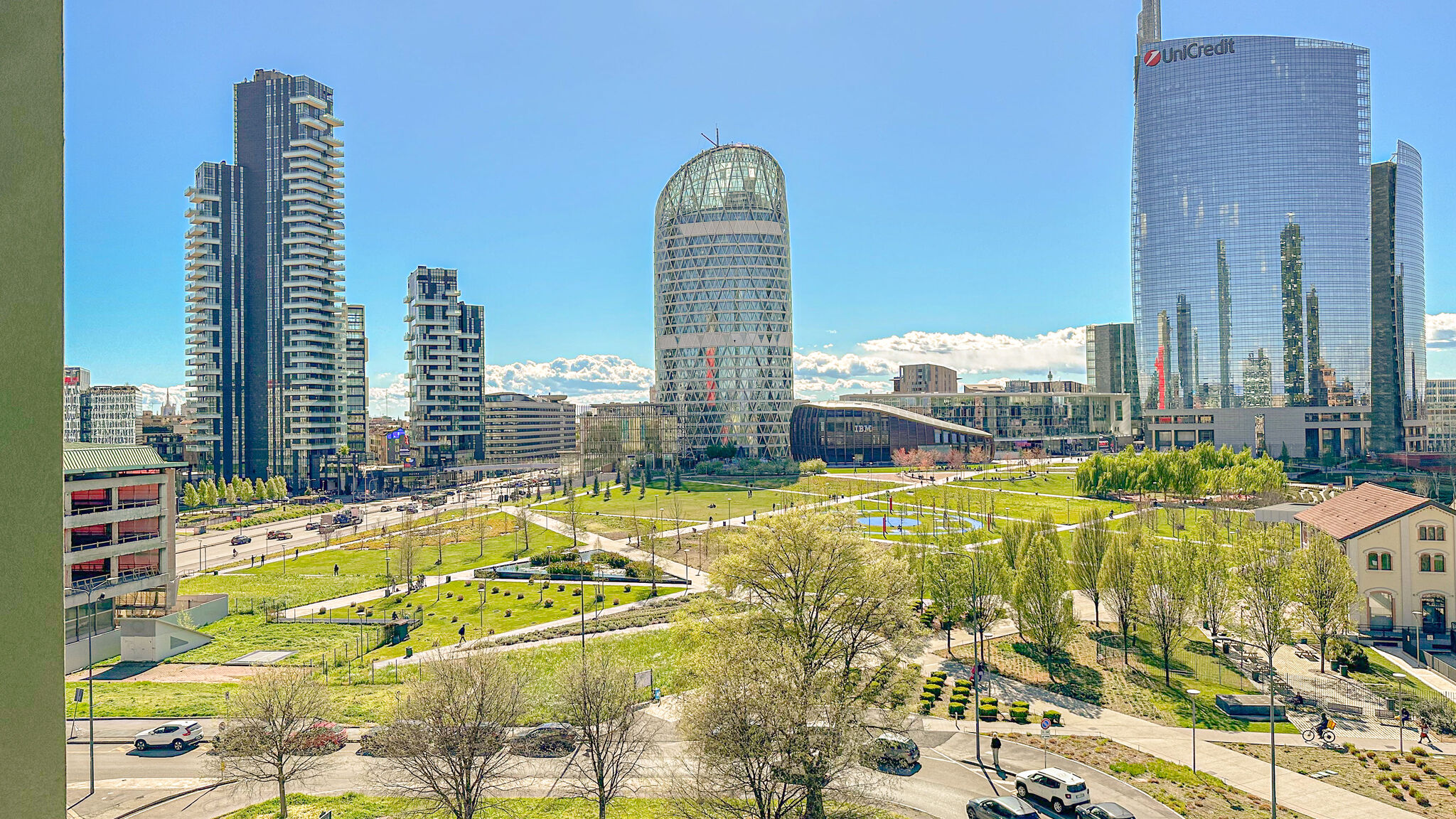 Italianway Milano Largo De Benedetti- Panoramic City view 