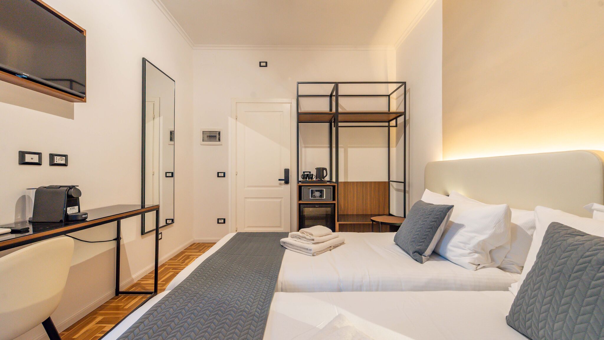 Italianway Roma Relais Pamphili matrimoniale letti singoli