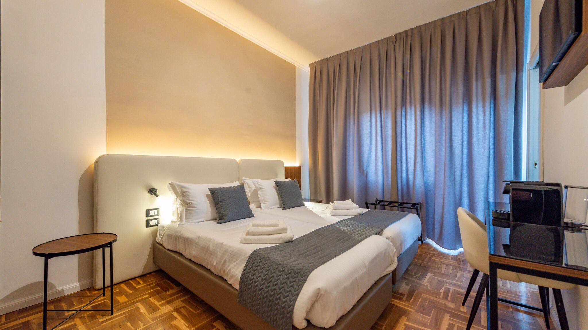 Italianway Roma Relais Pamphili matrimoniale letti singoli