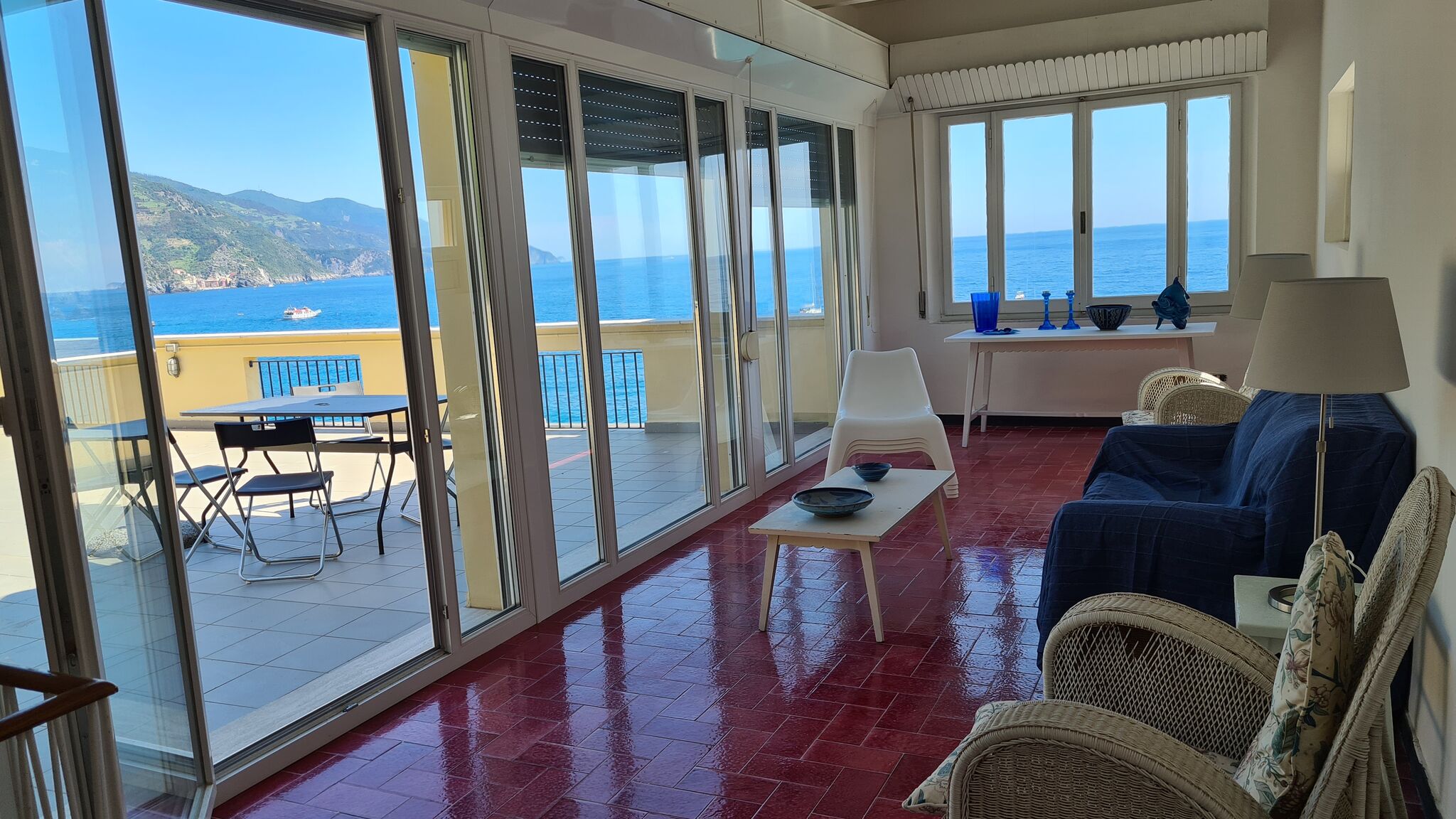 Italianway Monterosso al Mare Villa Ferrer Best view of the sea and the 5terre