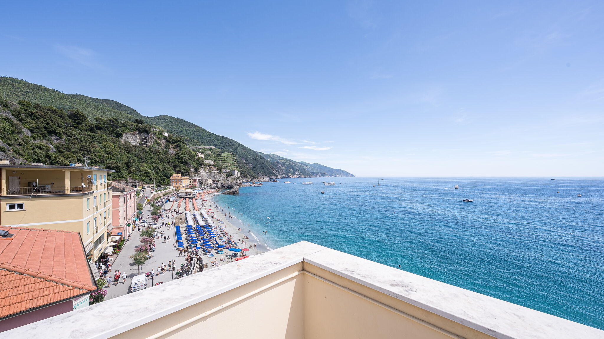 Italianway Monterosso al Mare Villa Ferrer Best view of the sea and the 5terre