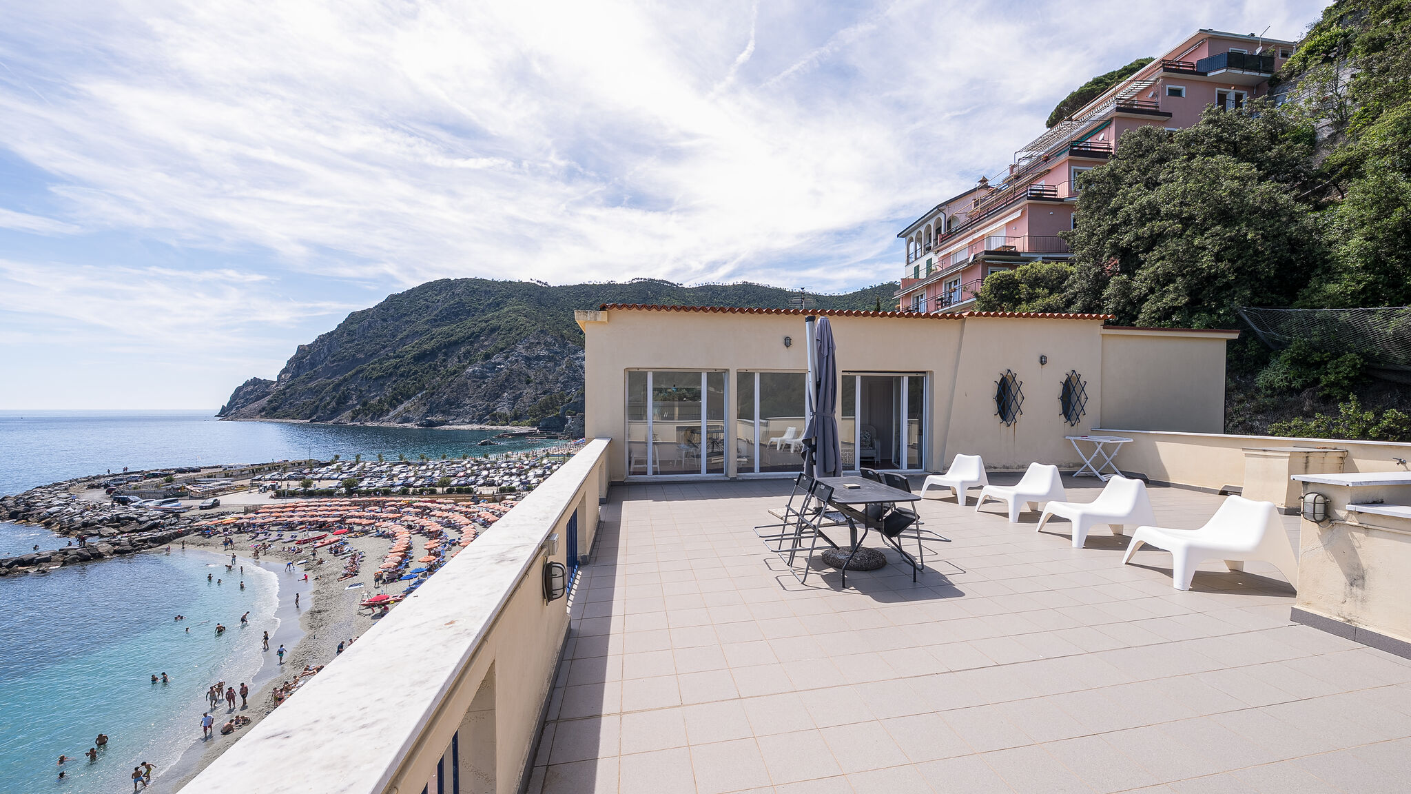 Italianway Monterosso al Mare Villa Ferrer Best view of the sea and the 5terre