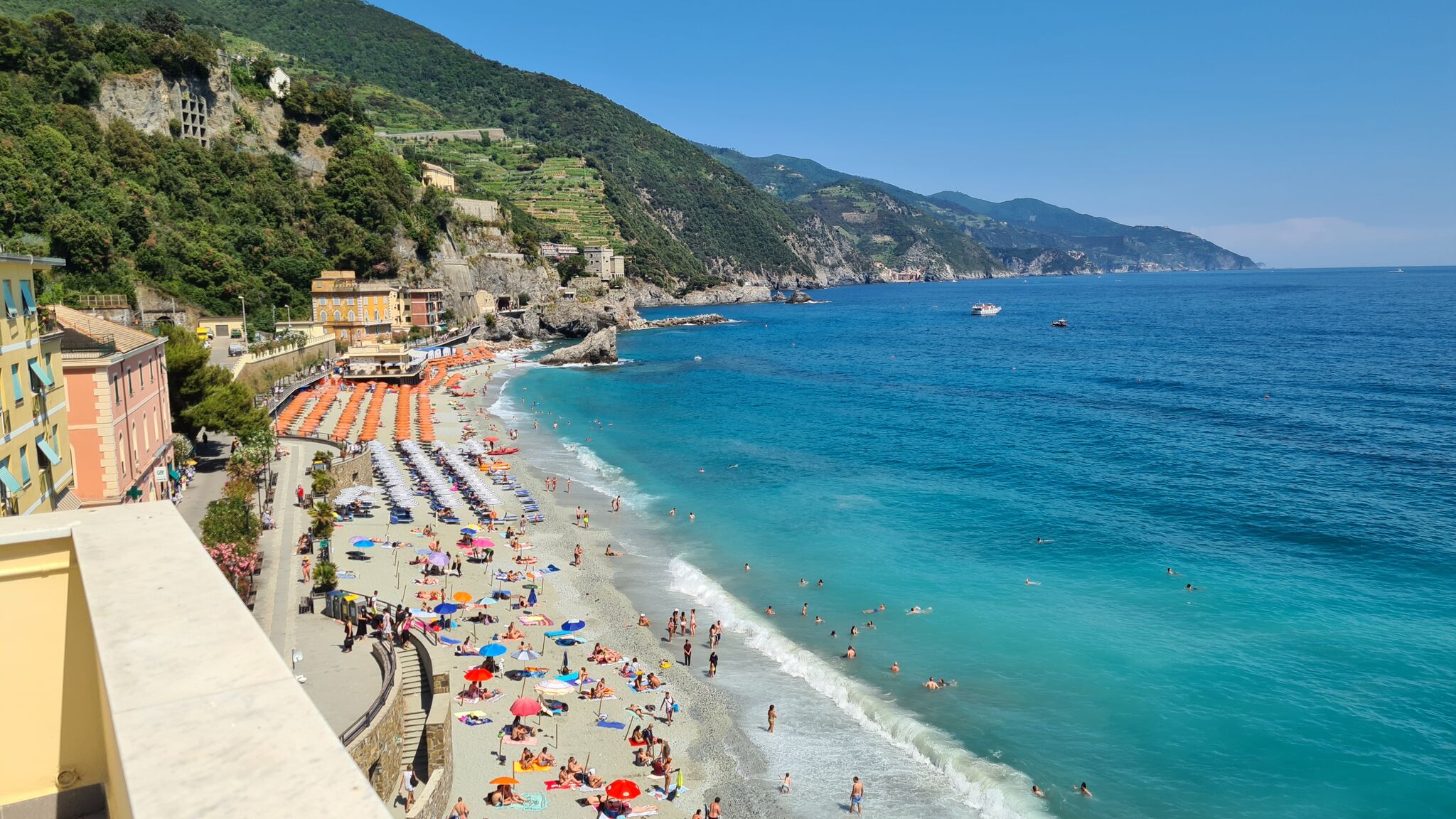 Italianway Monterosso al Mare Villa Ferrer Best view of the sea and the 5terre