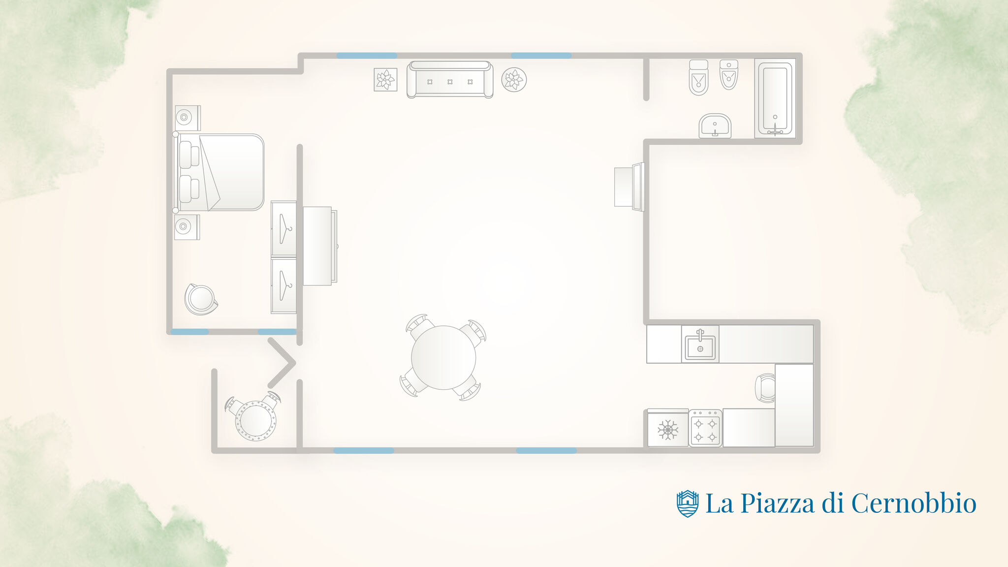 Italianway Cernobbio La Piazza di Cernobbio