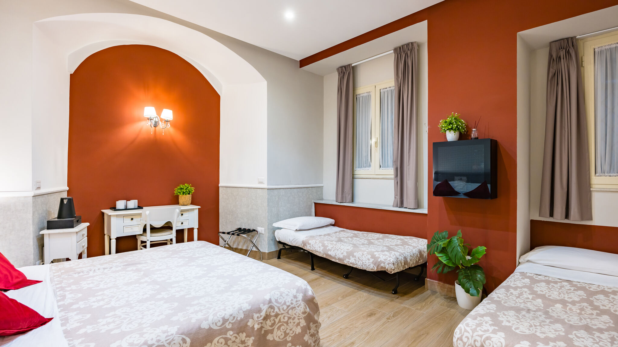 Italianway Napoli Residenza Matilde - Camera 6 "Rosso Lava"