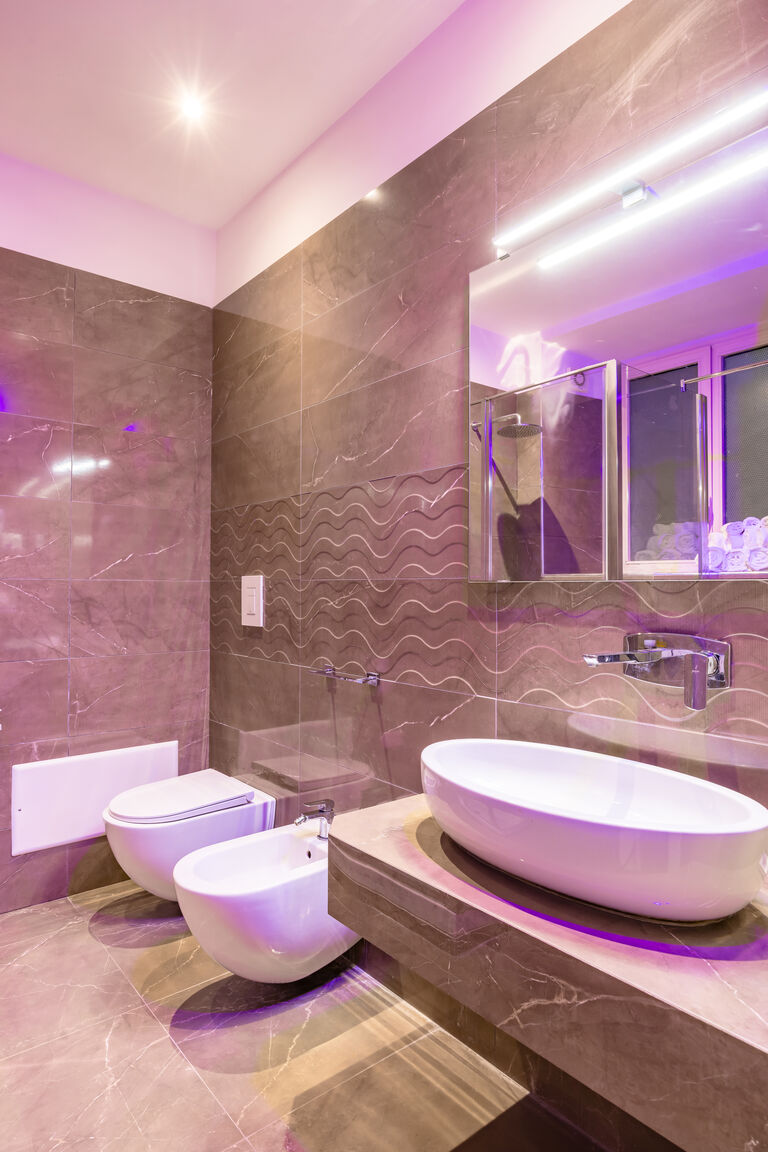 Italianway Napoli Residenza Matilde - Camera 6 "Rosso Lava"