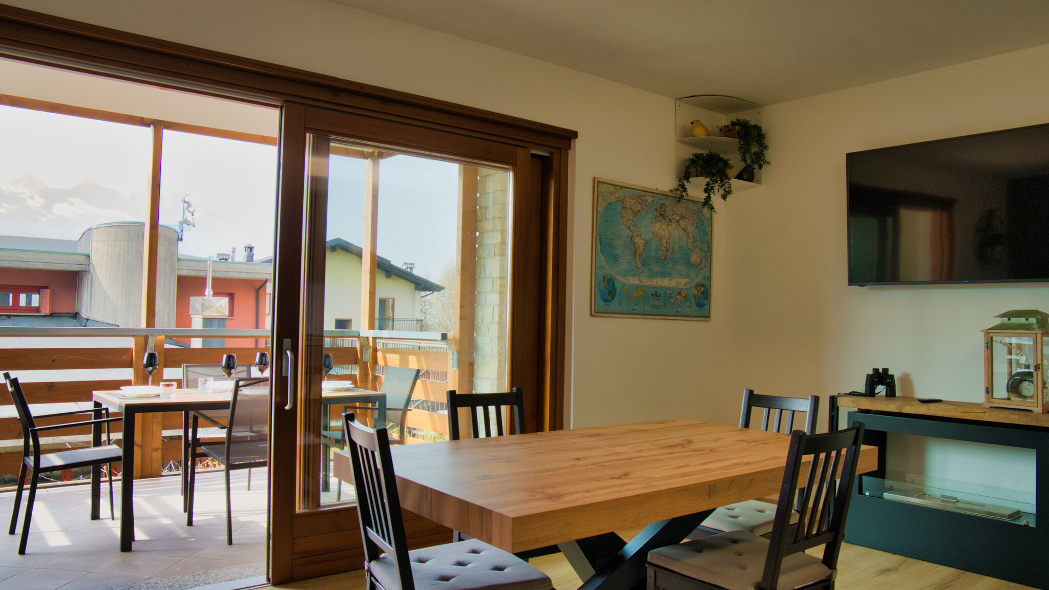 Italianway Cassina Valsassina NNHouse: large terrace and marvelous view