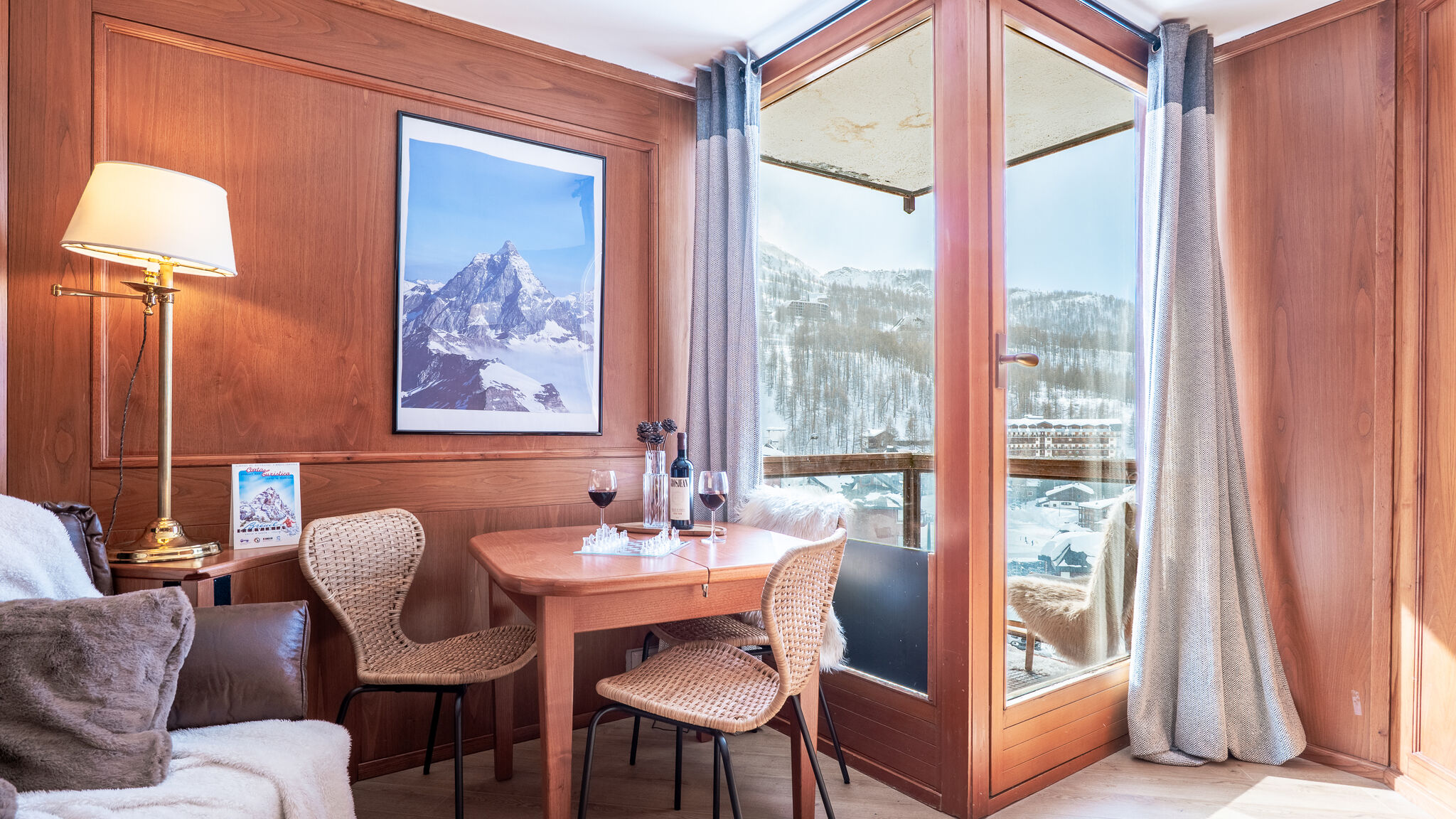 Italianway Valtournenche Casa Lobita – Panoramic Balcony Walk to Gondola