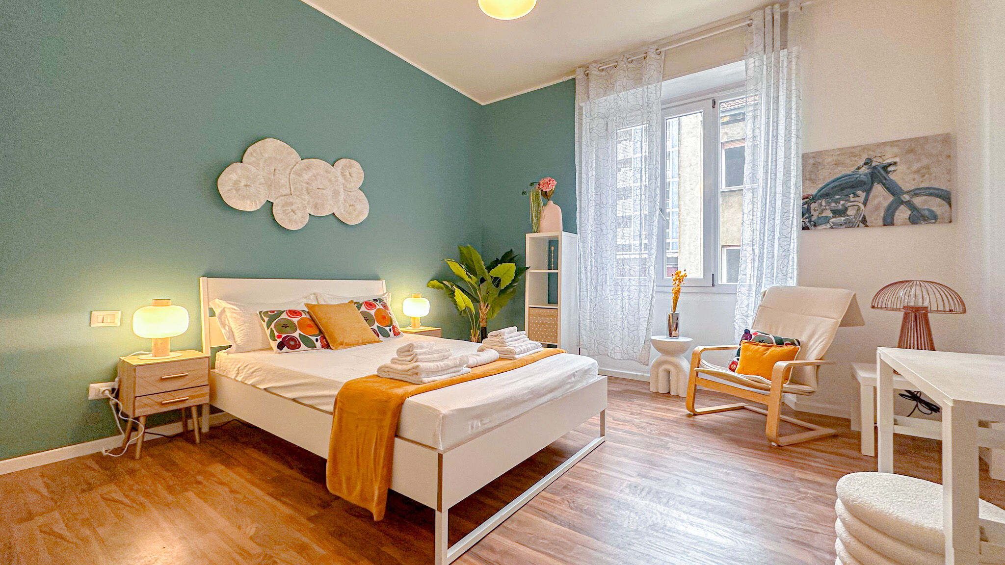 Italianway Milano Flatsharing - Gioia Blue Retreat – 3 Bedrooms