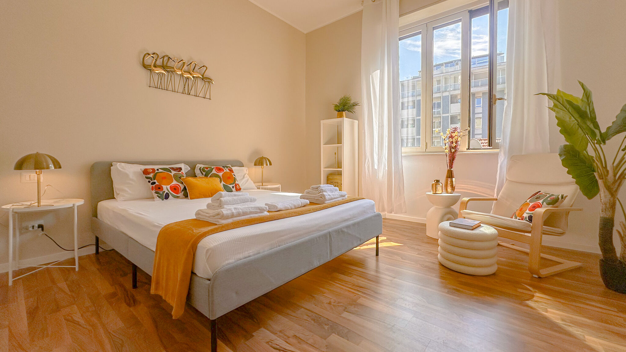 Italianway Milano Flatsharing - Gioia Beige Retreat – 3 Bedrooms