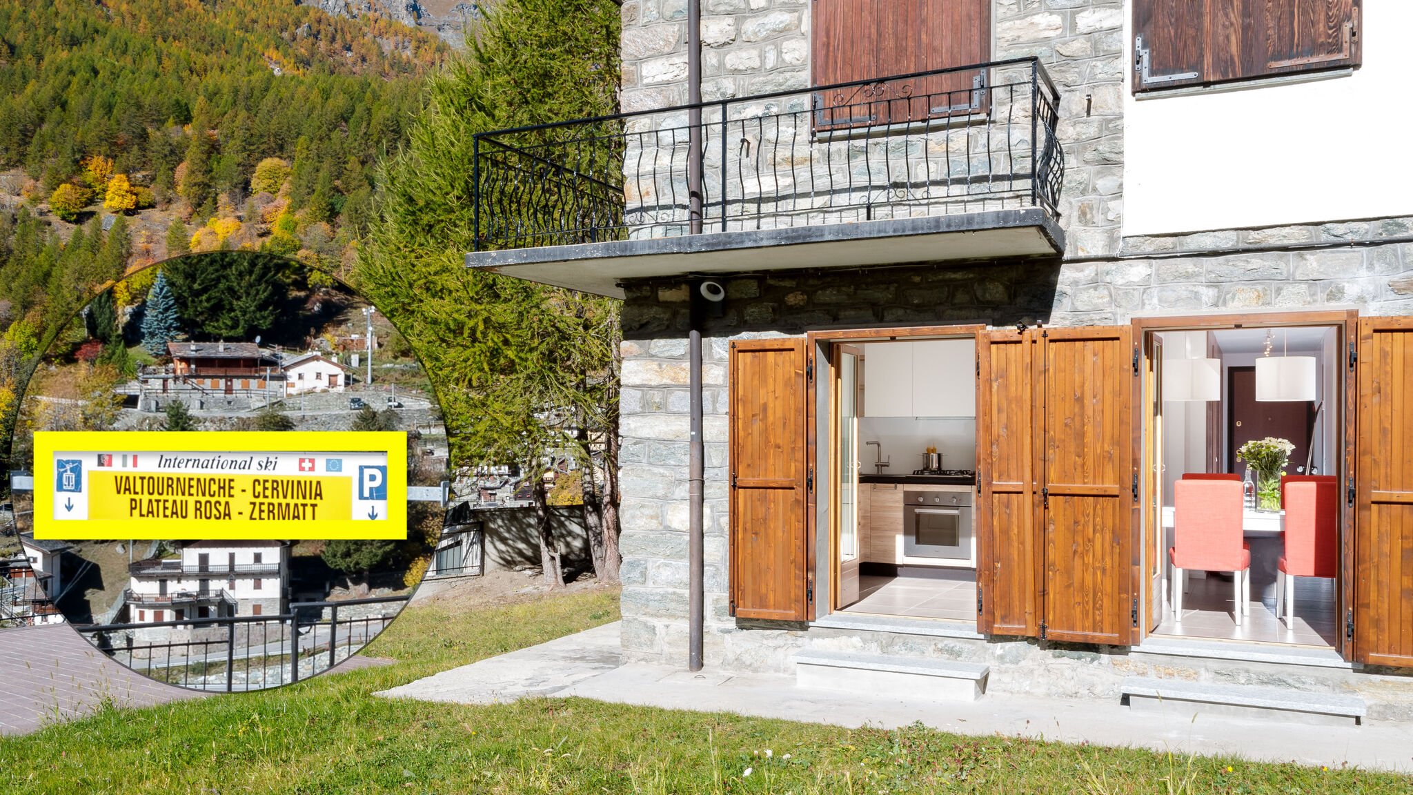 Italianway Valtournenche Maison Rue de La Neige