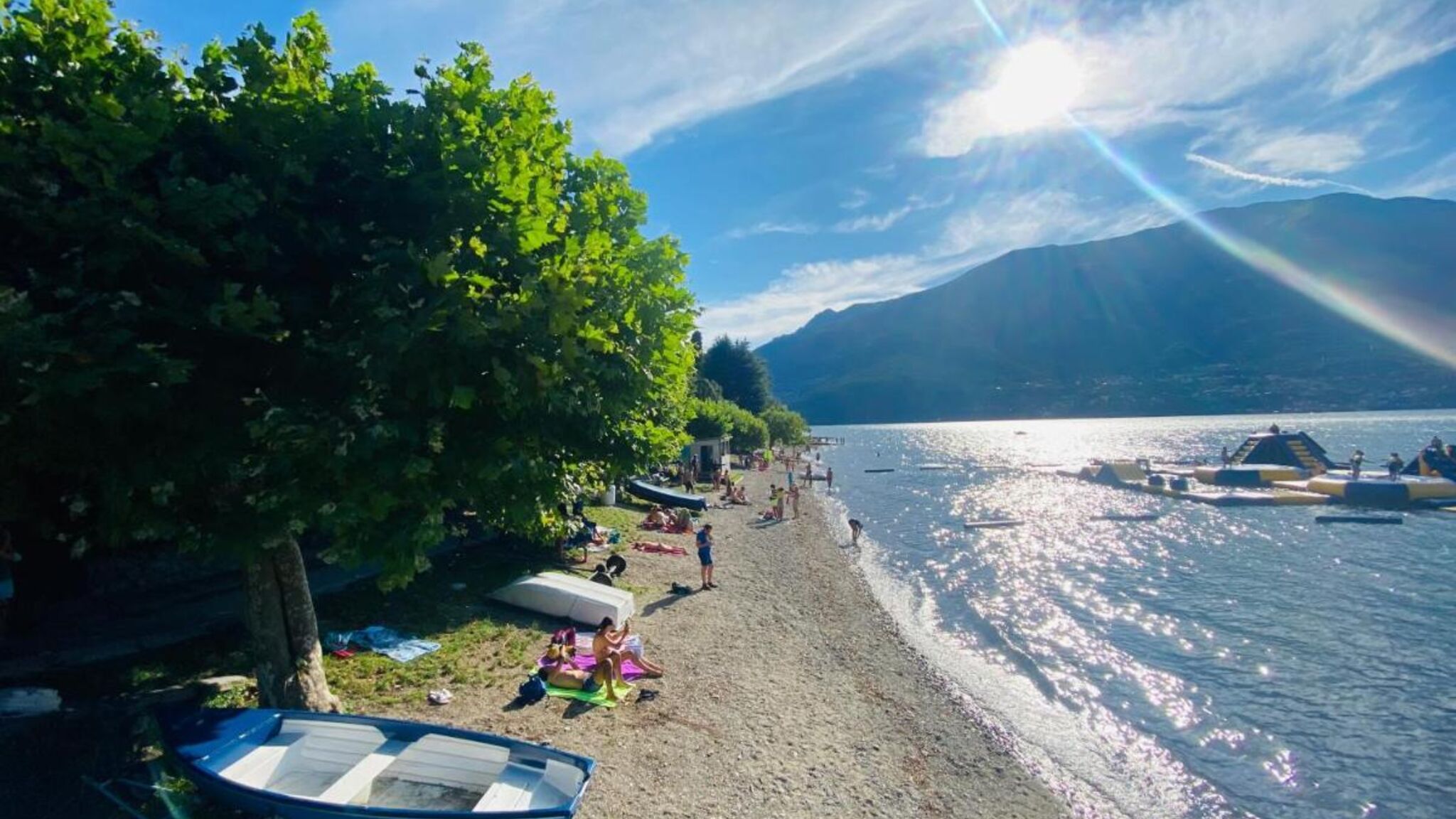 Italianway Dervio Villa Elvira appartamento fronte lago di Como A/C