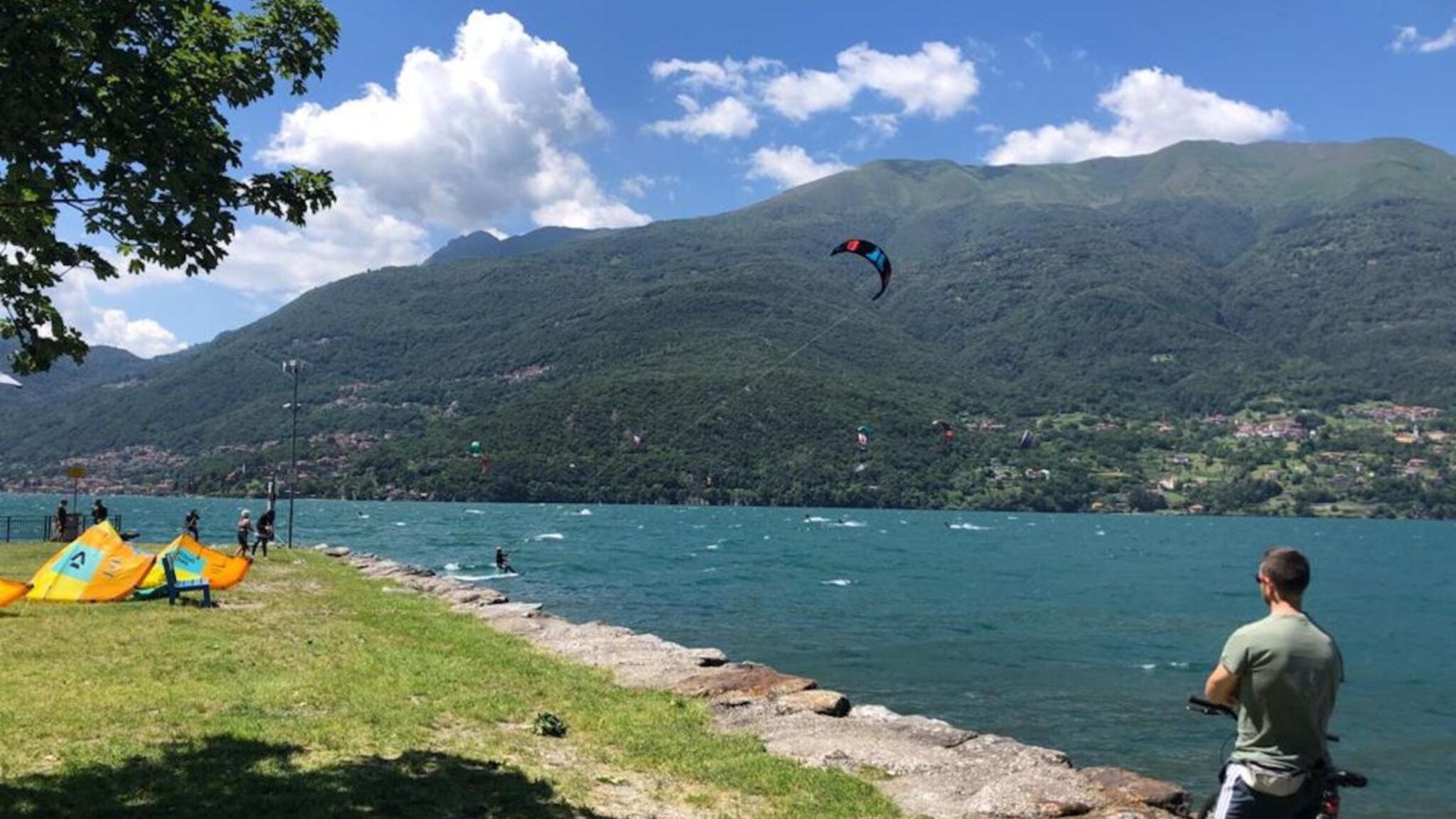 Italianway Dervio Villa Elvira appartamento fronte lago di Como A/C