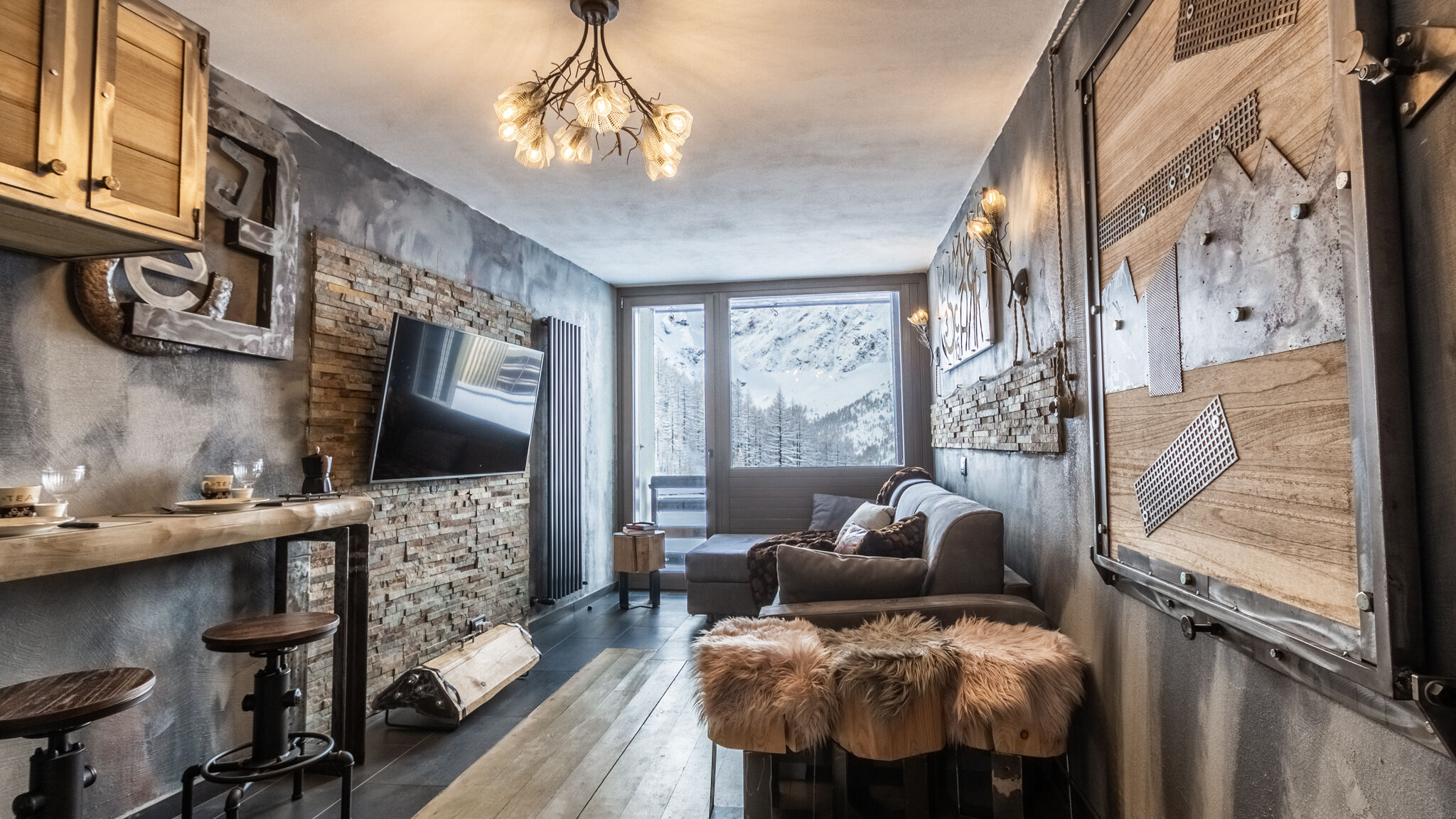 Italianway Valtournenche  Industrial Ski-in/Ski-out Studio