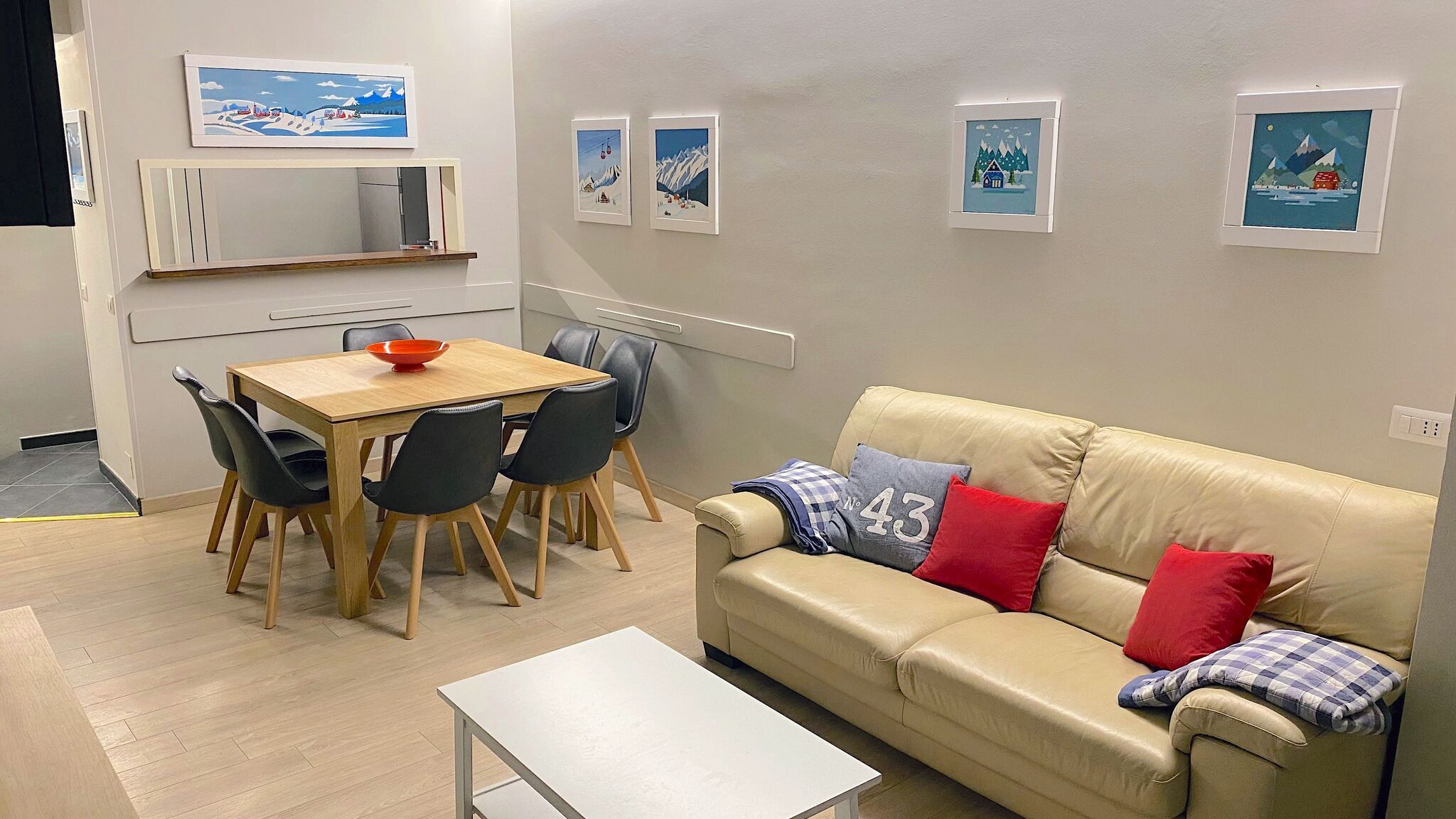 Italianway Valtournenche White dream Apartment in front of Matterhorn peak