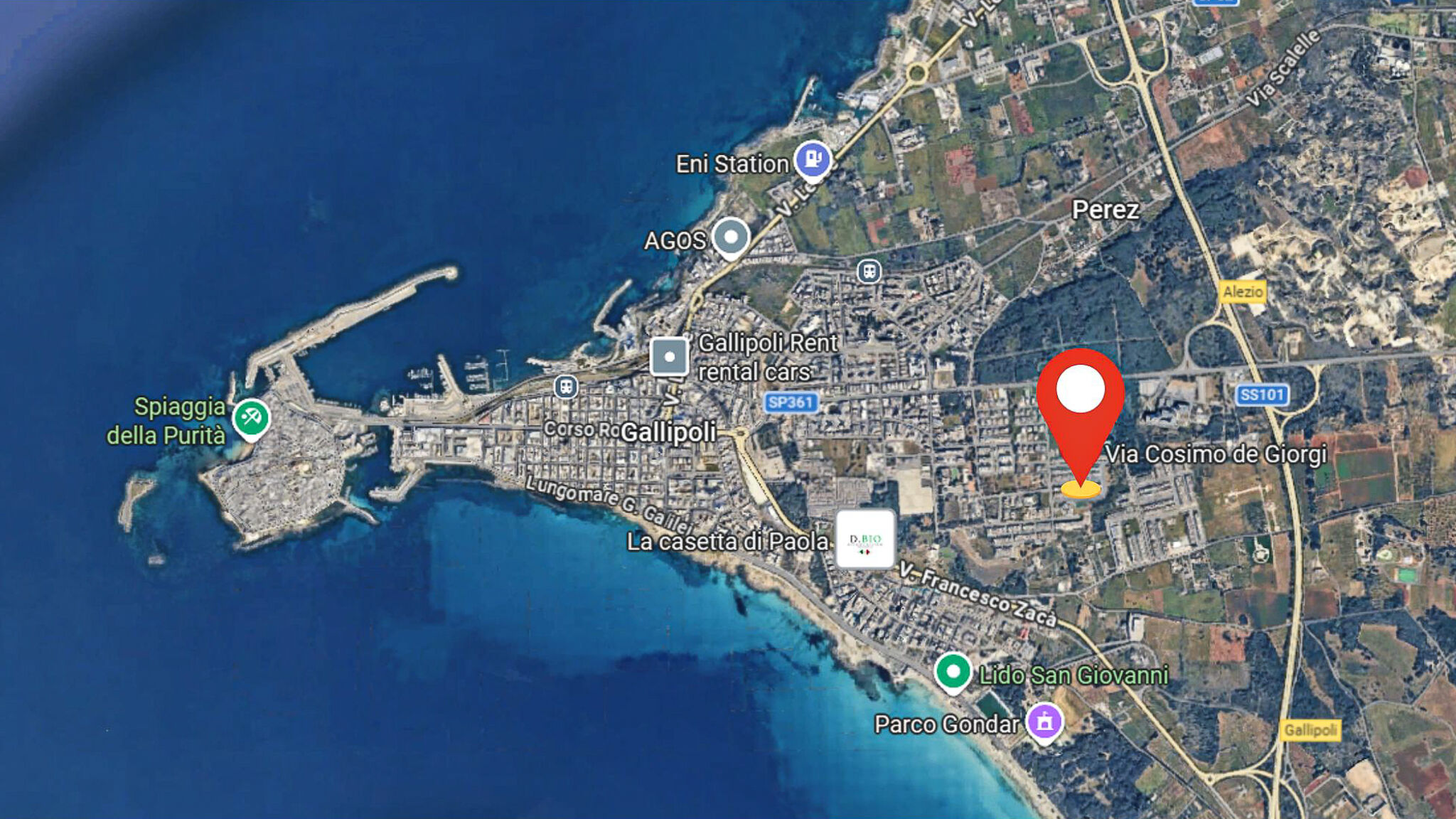Italianway Gallipoli Villetta San Gabriele By Casa di Marco