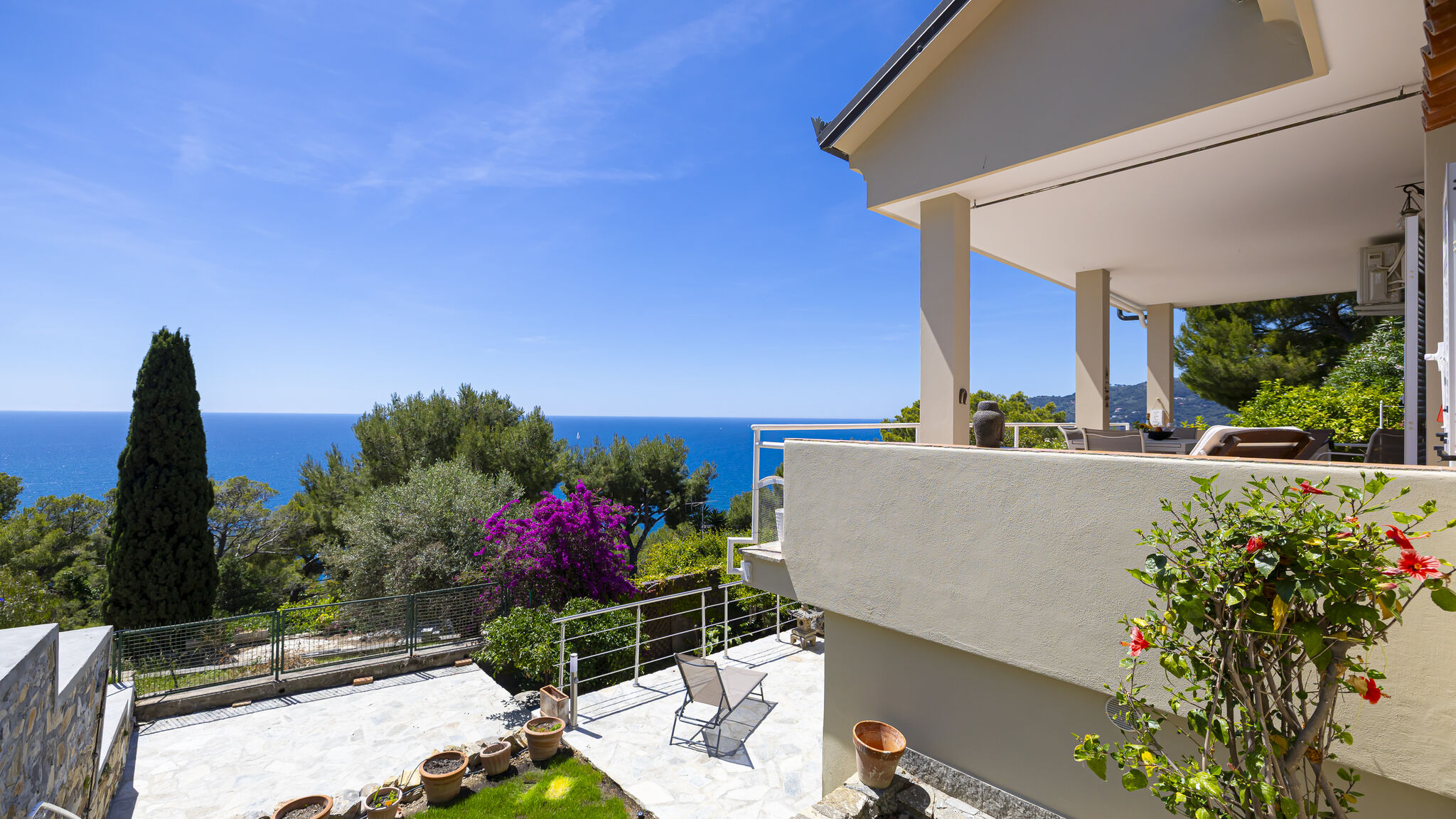 Italianway Andora Villa con Vista Mare e Terrazza