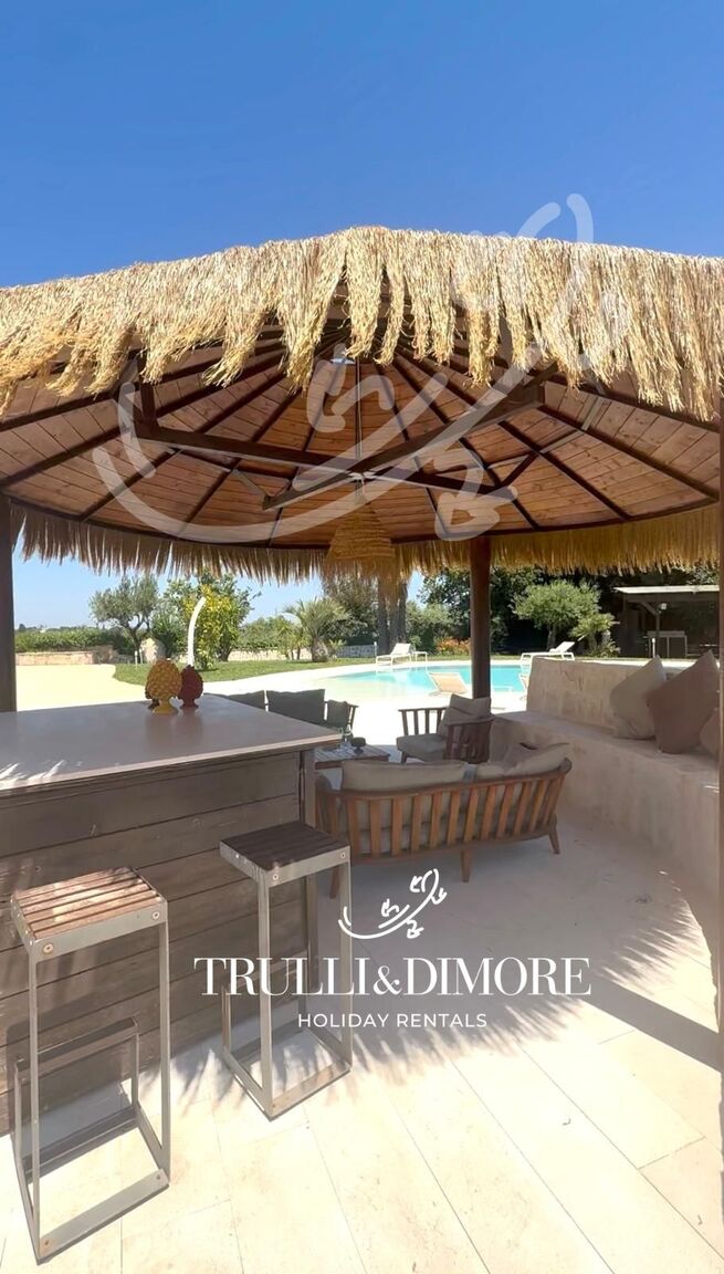 Italianway Monopoli TD Trulli Bruco Large Pool for Family Fun