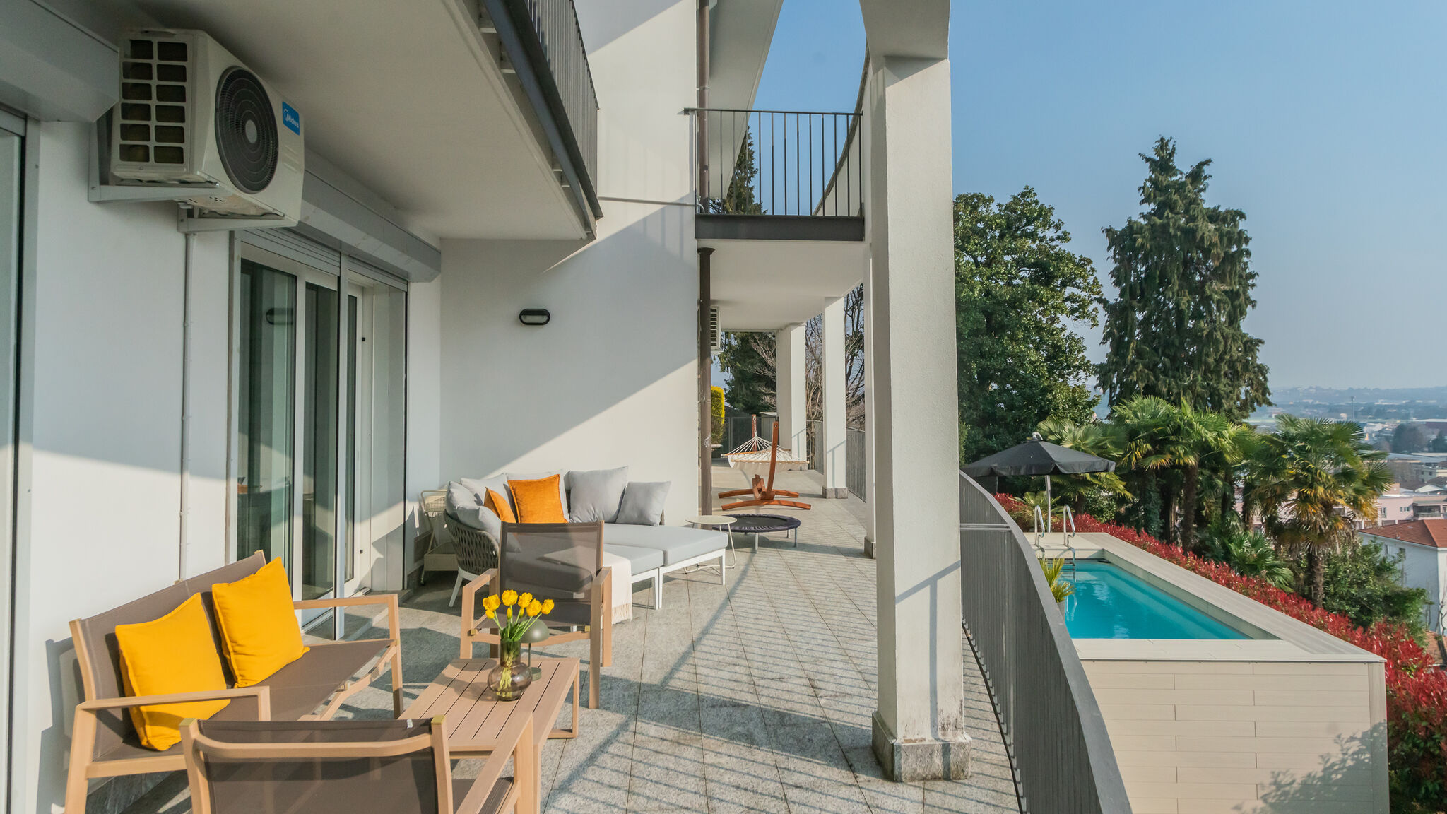 Italianway Montano Lucino Villa Olivo with garden & pool
