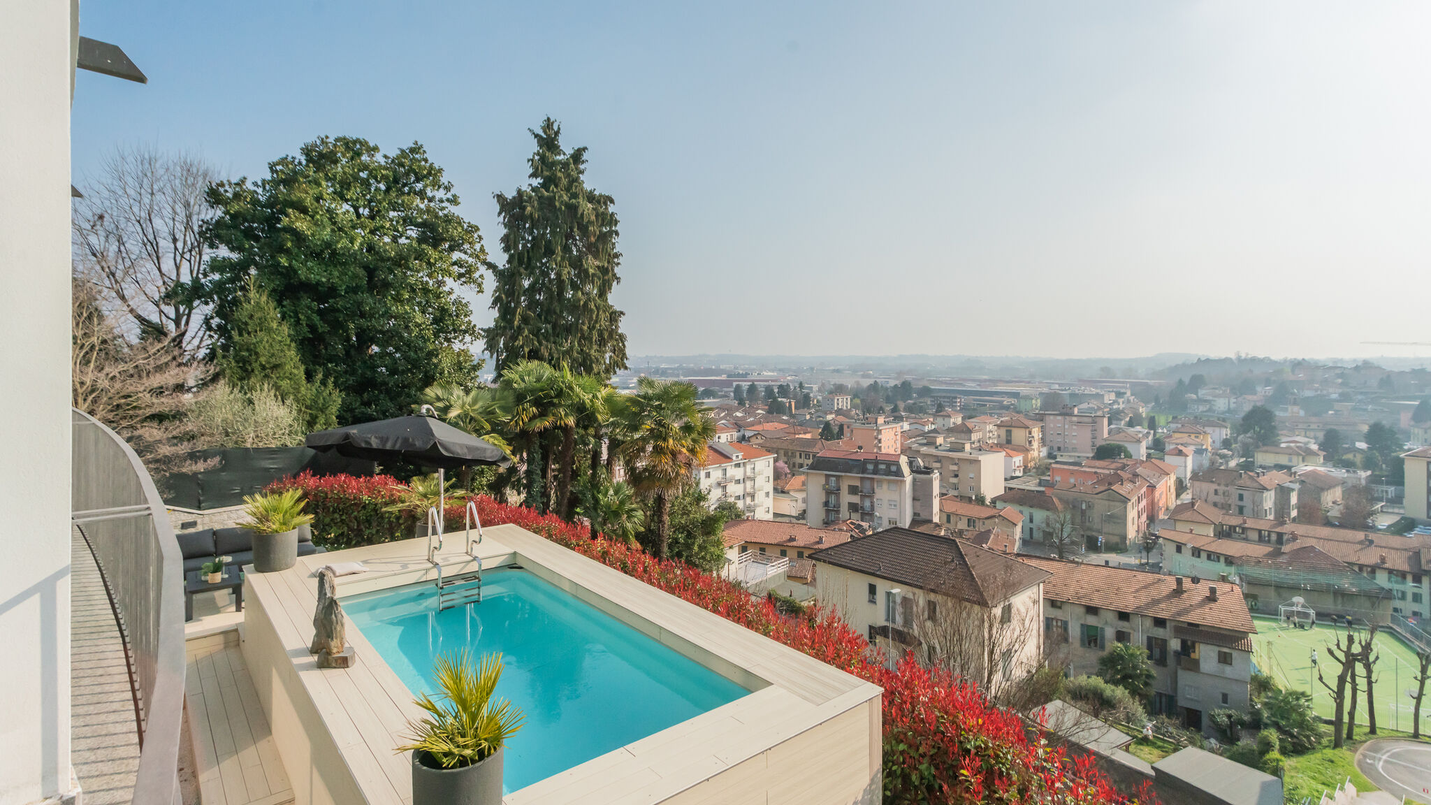Italianway Montano Lucino Villa Olivo with garden & pool