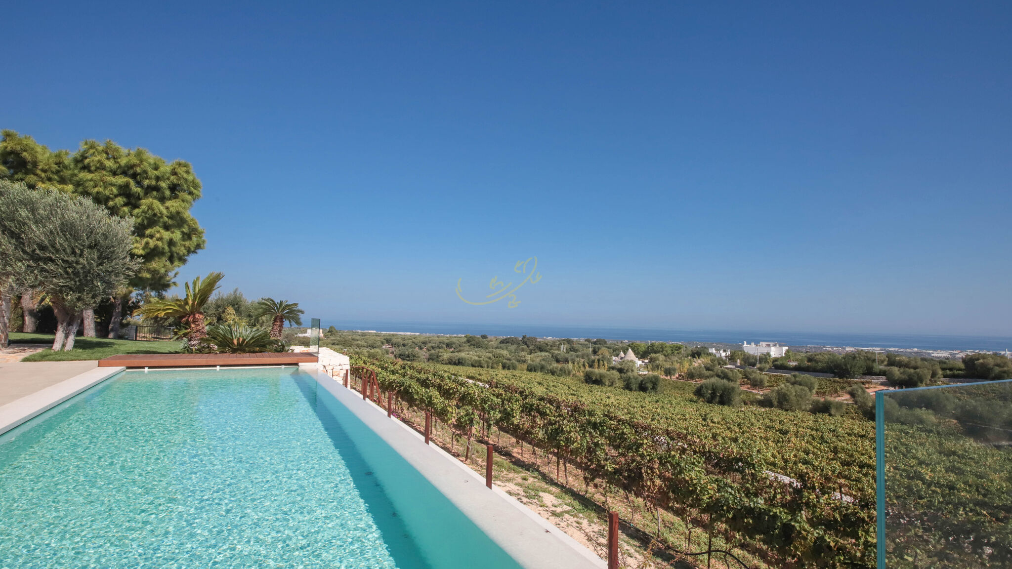 Trulli e Dimore Property Management Monopoli TD Tenuta Donna Madia Sea View Pool Over Vineyard