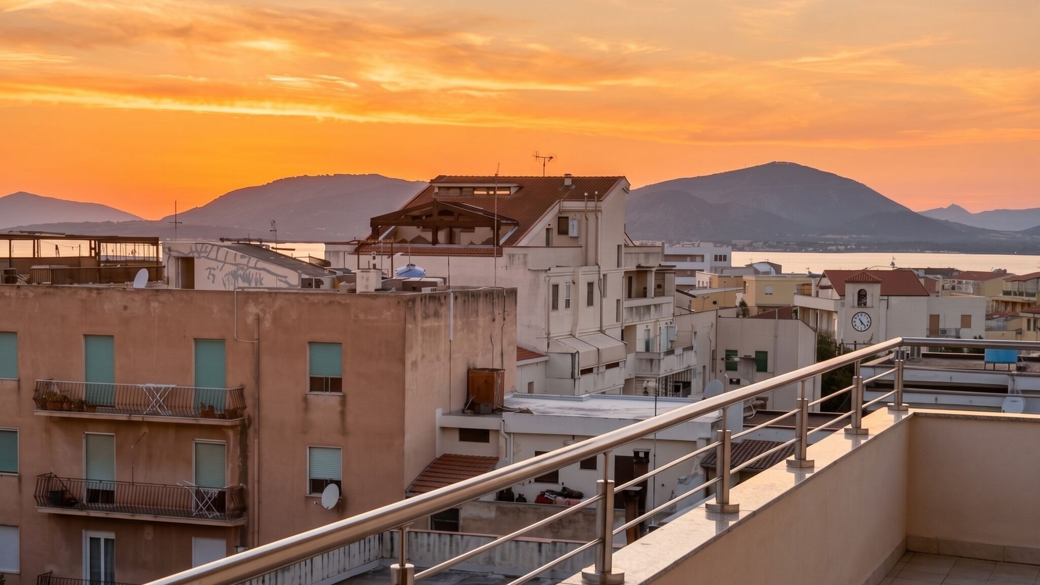 Italianway Alghero Sunset Panorama