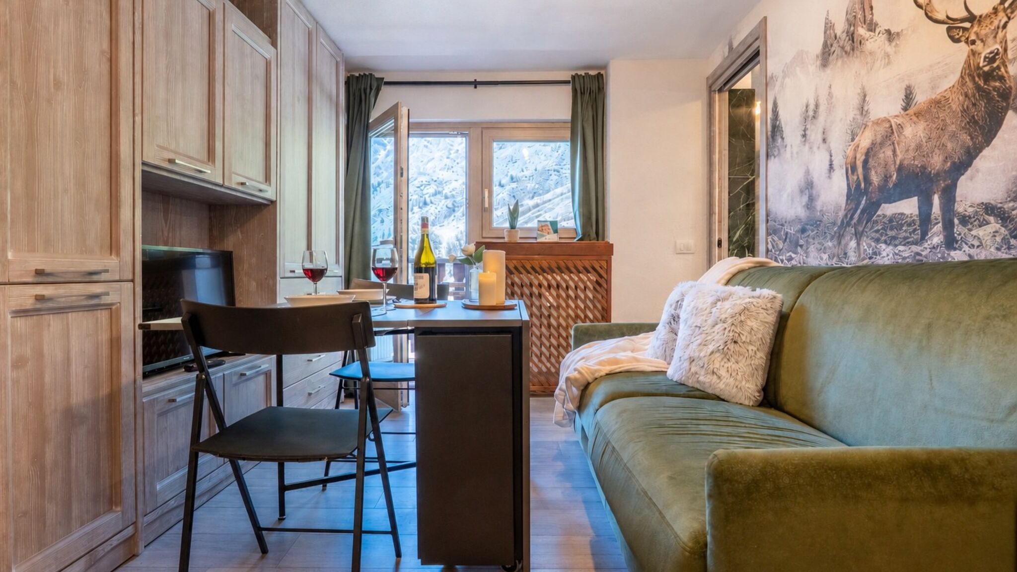 Italianway Valtournenche Cretaz Nest - Central Studio near Ski Lifts