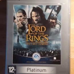 the Lord of the Rings the Two Towers platinum game for PlayStation 2