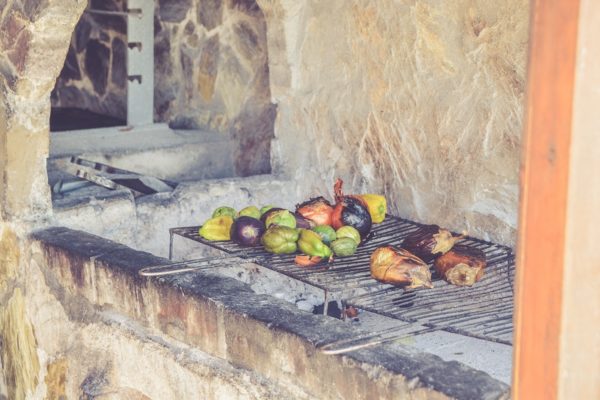 barbacoa de obra