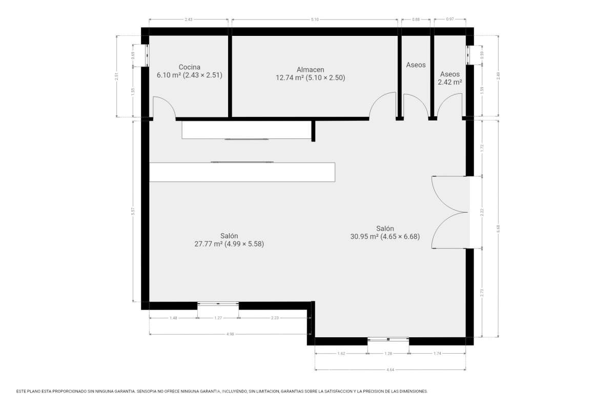 Housfy vende 🏡 amplio local ubicado en Terrassa, el cuál consta de 112m2 útiles (verificados con la Dirección General de Catastro). EL local es conocido por haber sido un bar muy reconocido y rentable en el barrio, por lo que reactivarlo es una inversión más que esperada. Construido en el año 1970. Distribución de estancias - 2 Baños - 1 sala grande - comedor. - Una cocina. - Un amplio almacén. Características específicas - Trastero Zona y entorno Respecto a la ubicación, se sitúa en Terrassa. En el barrio de Sant Pere Nord, un barrio bien conectado a autopistas que, pese a mantenerse auténtico recibe muchas visitas de las zonas industriales y comerciales circundantes, lo cuál lo hace una opción ideal para montar un proyecto de bar. Esta propiedad se encuentra cerca de transporte público, colegios, supermercados y farmacias. Aviso legal El precio de venta no incluye gastos de la compraventa como notaría, registro, impuestos, ni tampoco honorarios agencia. Esta publicación no es vinculante. Consulta siempre la nota simple con Housfy antes de formalizar la compraventa. Sobre nosotros Housfy es la plataforma integral de servicios inmobiliarios. Nuestra combinación de expertos y tecnología pone al alcance de todo el mundo servicios cómodos, claros y seguros. AICAT número: 7922. Nos encargamos de la gestión y asesoramiento de la compra. ¡Olvídate de todo! Hacemos los trámites por ti. Y, si además necesitas financiación, ponemos a tu disposición un bróker hipotecario para ayudarte a conseguir las mejores condiciones para tu perfil económico. ¿Quieres visitarla? Contacta con Housfy y agenda tu visita sin compromiso. Más información en: housfy.com En cumplimiento de la Ley 8/2026 en Cataluña, el certificado de presencia o ausencia de amianto se encuentra en proceso de tramitación.-30