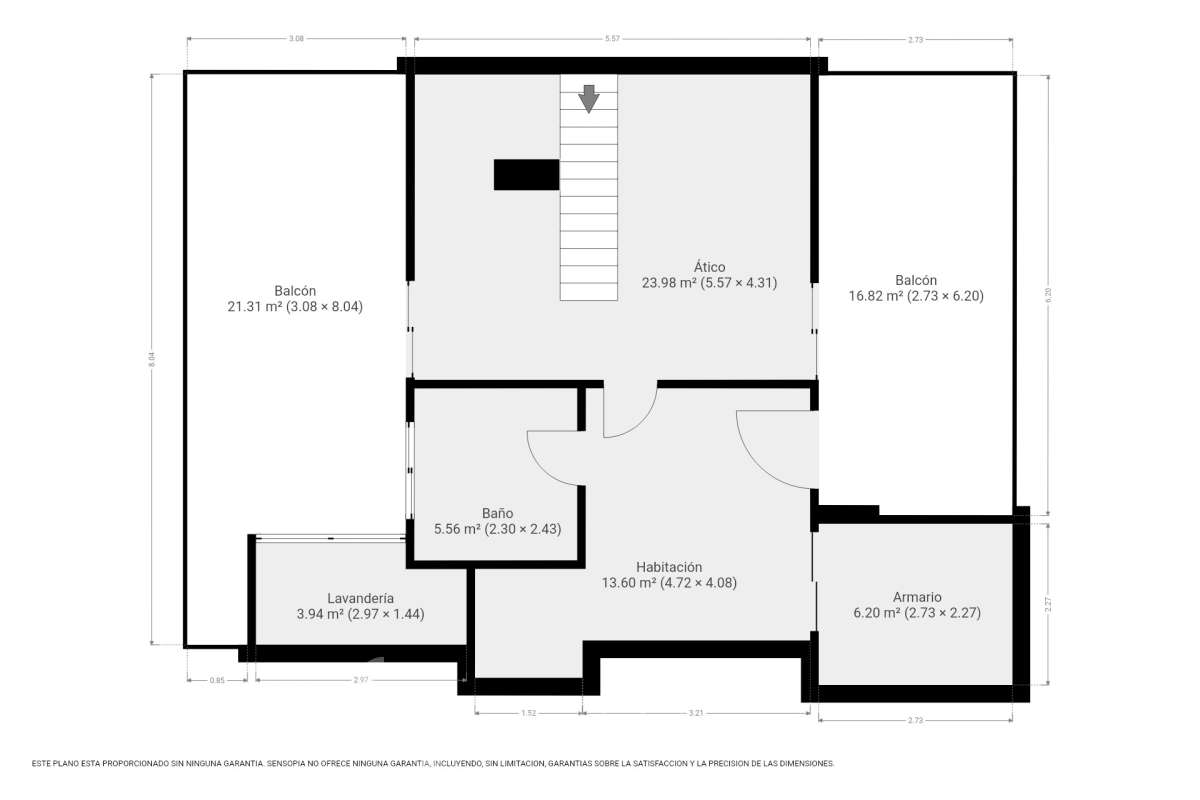 Housfy vende 🏡 espectacular ático dúplex con dos terrazas, párking y tarstero el cuál consta de 116 m2 útiles (verificados con la Dirección General de Catastro). En un edificio construido en el año 2002. Distribución de estancias En la primera planta tenemos un magnífico y soleado salón-comedor, con balcón Francés y orientación sur. Junto a él, una cocina enorme también exterior. Pasando por el pasillo, encontramos 3 habitaciones medianas, todas exteriores y un baño completo. En la segunda planta tenemos una buhardilla enorme que sirve las veces de sala de estar como de almacenamiento, con una habitación doble con baño en suite y vestidor y altillo incorporados, y salida a las dos espectaculares terrazas, para gozar orientación este y oeste, barbacoa de obra y otras facilidades. El inmueble cuenta con ventanas de doble vidrio, toldos, suelos de parquet y calefacción en todas las estancias, además de aire acondicionado. Incluye una plaza de párking y trastero. Características específicas - 2 baños -Ascensor -Aire acondicionado -Amueblado -Calefacción -Domótica -Balcón -Terraza Zona y entorno Respecto a la ubicación, se sitúa en La Grípia, barrio de Terrassa. Esta zona es conocida por ser una de las más renovadas de Terrassa, un barrio residencial con excelente conexión al centro de Terrassa con diversas líneas de buses y la estación de tren Terrassa Est a menos de 5 minutos a pie. Múltiples servicios básicos como supermercados, farmacias, colegios... Aviso legal El precio de venta no incluye gastos de la compraventa como notaría, registro, impuestos, ni tampoco honorarios agencia. Esta publicación no es vinculante. Consulta siempre la nota simple con Housfy antes de formalizar la compraventa. Sobre nosotros Housfy es la plataforma integral de servicios inmobiliarios. Nuestra combinación de expertos y tecnología pone al alcance de todo el mundo servicios cómodos, claros y seguros. AICAT número: 7922. Nos encargamos de la gestión y asesoramiento de la compra. ¡Olvídate de todo! Hacemos los trámites por ti. Y, si además necesitas financiación, ponemos a tu disposición un bróker hipotecario para ayudarte a conseguir las mejores condiciones para tu perfil económico. ¿Quieres visitarla? Contacta con Housfy y agenda tu visita sin compromiso. Más información en: housfy.com En cumplimiento de la Ley 8/2026 en Cataluña, el certificado de presencia o ausencia de amianto se encuentra en proceso de tramitación.-53