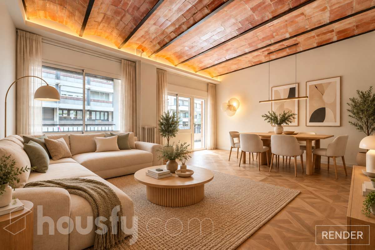 Housfy vende fabuloso piso en Sarrià-Sant Gervasi. Se vende piso en Sarrià-Sant Gervasi, Barcelona, perfecto para familias o parejas que busquen un lugar cómodo para su día a día. Construido en el año 1963, con vistas a la ciudad, en Sarrià-Sant Gervasi. Sus 144 m2 están perfectamente distribuidos, creando un espacio cómodo para el día a día. Características del inmueble: - Encantador piso reformado de 144 m2 en El Putxet i el Farró. (Los metros cuadrados están verificados con la Dirección General de Catastro) - La vivienda dispone de 3 habitaciones y 2 baños, muy bien acomodadas. - Agradable salón-comedor de 23m2 que es un lugar perfecto para descansar tras una jornada de trabajo, creando un precioso y único espacio. - Terraza de 19 m2. - Ascensor. - Balcón. - Exterior. - Aire acondicionado y calefacción. - Servicio de conserjería. - Con una cocina reformada con todo lo necesario. Respecto a la ubicación, se sitúa en Barcelona. Con todos los servicios que puedas necesitar para facilitar tus días en todo momento. No lo dudes más y contacta con nosotros para agendar una visita, conseguiremos la vivienda de tus sueños. El precio de venta no incluye gastos de la compraventa como notaría, registro, impuestos, ni tampoco honorarios agencia. Esta publicación no es vinculante. Consulta siempre la nota simple con Housfy antes de formalizar la compraventa. Sobre nosotros. Housfy es la plataforma integral de servicios inmobiliarios. Nuestra combinación de expertos y tecnología pone al alcance de todo el mundo servicios cómodos, claros y seguros. AICAT número: 7922. Nos encargamos de la gestión y asesoramiento de la compra. ¡Olvídate de todo! Hacemos los trámites por ti. Y, si además necesitas financiación, ponemos a tu disposición un bróker hipotecario para ayudarte a conseguir las mejores condiciones para tu perfil económico. ¿Tienes alguna duda? Pregúntanos sin compromiso o visítanos en housfy.com. Este anuncio contiene imágenes ilustrativas, con el objetivo de mostrar el potencial de la propiedad, y pueden diferir del resultado final. En cumplimiento de la Ley 8/2026 en Cataluña, el certificado de presencia o ausencia de amianto se encuentra en proceso de tramitación.-3