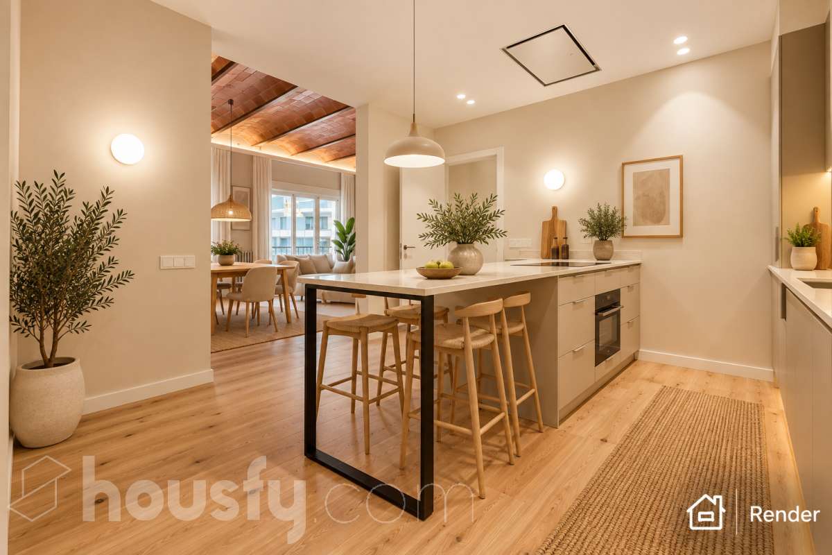 Housfy vende fabuloso piso en Sarrià-Sant Gervasi. Se vende piso en Sarrià-Sant Gervasi, Barcelona, perfecto para familias o parejas que busquen un lugar cómodo para su día a día. Construido en el año 1963, con vistas a la ciudad, en Sarrià-Sant Gervasi. Sus 144 m2 están perfectamente distribuidos, creando un espacio cómodo para el día a día. Características del inmueble: - Encantador piso reformado de 144 m2 en El Putxet i el Farró. (Los metros cuadrados están verificados con la Dirección General de Catastro) - La vivienda dispone de 3 habitaciones y 2 baños, muy bien acomodadas. - Agradable salón-comedor de 23m2 que es un lugar perfecto para descansar tras una jornada de trabajo, creando un precioso y único espacio. - Terraza de 19 m2. - Ascensor. - Balcón. - Exterior. - Aire acondicionado y calefacción. - Servicio de conserjería. - Con una cocina reformada con todo lo necesario. Respecto a la ubicación, se sitúa en Barcelona. Con todos los servicios que puedas necesitar para facilitar tus días en todo momento. No lo dudes más y contacta con nosotros para agendar una visita, conseguiremos la vivienda de tus sueños. El precio de venta no incluye gastos de la compraventa como notaría, registro, impuestos, ni tampoco honorarios agencia. Esta publicación no es vinculante. Consulta siempre la nota simple con Housfy antes de formalizar la compraventa. Sobre nosotros. Housfy es la plataforma integral de servicios inmobiliarios. Nuestra combinación de expertos y tecnología pone al alcance de todo el mundo servicios cómodos, claros y seguros. AICAT número: 7922. Nos encargamos de la gestión y asesoramiento de la compra. ¡Olvídate de todo! Hacemos los trámites por ti. Y, si además necesitas financiación, ponemos a tu disposición un bróker hipotecario para ayudarte a conseguir las mejores condiciones para tu perfil económico. ¿Tienes alguna duda? Pregúntanos sin compromiso o visítanos en housfy.com. Este anuncio contiene imágenes ilustrativas, con el objetivo de mostrar el potencial de la propiedad, y pueden diferir del resultado final. En cumplimiento de la Ley 8/2026 en Cataluña, el certificado de presencia o ausencia de amianto se encuentra en proceso de tramitación.-7