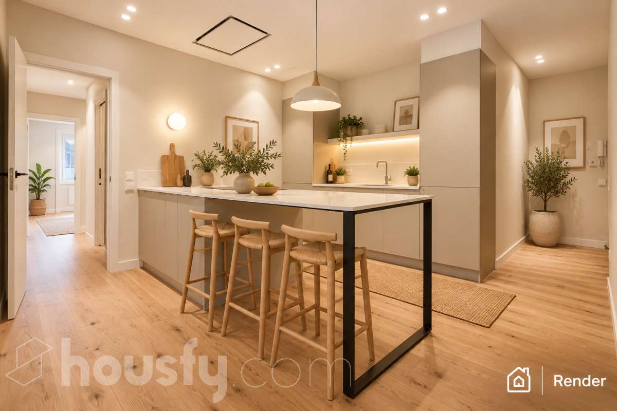 Housfy vende fabuloso piso en Sarrià-Sant Gervasi. Se vende piso en Sarrià-Sant Gervasi, Barcelona, perfecto para familias o parejas que busquen un lugar cómodo para su día a día. Construido en el año 1963, con vistas a la ciudad, en Sarrià-Sant Gervasi. Sus 144 m2 están perfectamente distribuidos, creando un espacio cómodo para el día a día. Características del inmueble: - Encantador piso reformado de 144 m2 en El Putxet i el Farró. (Los metros cuadrados están verificados con la Dirección General de Catastro) - La vivienda dispone de 3 habitaciones y 2 baños, muy bien acomodadas. - Agradable salón-comedor de 23m2 que es un lugar perfecto para descansar tras una jornada de trabajo, creando un precioso y único espacio. - Terraza de 19 m2. - Ascensor. - Balcón. - Exterior. - Aire acondicionado y calefacción. - Servicio de conserjería. - Con una cocina reformada con todo lo necesario. Respecto a la ubicación, se sitúa en Barcelona. Con todos los servicios que puedas necesitar para facilitar tus días en todo momento. No lo dudes más y contacta con nosotros para agendar una visita, conseguiremos la vivienda de tus sueños. El precio de venta no incluye gastos de la compraventa como notaría, registro, impuestos, ni tampoco honorarios agencia. Esta publicación no es vinculante. Consulta siempre la nota simple con Housfy antes de formalizar la compraventa. Sobre nosotros. Housfy es la plataforma integral de servicios inmobiliarios. Nuestra combinación de expertos y tecnología pone al alcance de todo el mundo servicios cómodos, claros y seguros. AICAT número: 7922. Nos encargamos de la gestión y asesoramiento de la compra. ¡Olvídate de todo! Hacemos los trámites por ti. Y, si además necesitas financiación, ponemos a tu disposición un bróker hipotecario para ayudarte a conseguir las mejores condiciones para tu perfil económico. ¿Tienes alguna duda? Pregúntanos sin compromiso o visítanos en housfy.com. Este anuncio contiene imágenes ilustrativas, con el objetivo de mostrar el potencial de la propiedad, y pueden diferir del resultado final. En cumplimiento de la Ley 8/2026 en Cataluña, el certificado de presencia o ausencia de amianto se encuentra en proceso de tramitación.-12