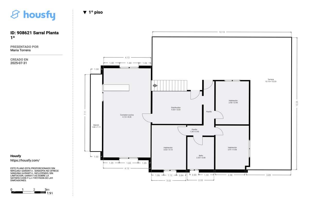 Housfy vende magnífica casa en Sarral. Se vende casa en Sarral, una vivienda luminosa y ubicada en un entorno rural idóneo para disfrutarlo. Construida en el año 2000, con vistas a la montaña, en Sarral. Consta de 302 m2. Distribución del inmueble: - Espléndida casa de 302 m2 en Sarral. (Los metros cuadrados están verificados con la Dirección General de Catastro). - La vivienda dispone de 4 habitaciones, 1 baño y 1 aseo, para familias completas. - Amplio salón-comedor de 25 m2 que te proporcionará el relax diario, creando un precioso y único espacio. - Con una cocina en excelentes condiciones. Muy completa. Características del inmueble: - Sistemas de aire acondicionado y calefacción. - Placas solares. - Exterior. - Terraza de 100 m2. - Con 4 plazas de garaje. - Balcón. - Esta casa cuenta también con un trastero. - Piscina privada. - Además de un precioso jardín privado de 3.700 m2. Sobre la ubicación, se sitúa en Sarral, municipio de Tarragona. Con todos los servicios que puedas necesitar para facilitar tus días en todo momento. No lo dudes más y contacta con nosotros para agendar una visita, conseguiremos la vivienda de tus sueños. El precio de venta no incluye gastos de la compraventa como notaría, registro, impuestos, ni tampoco honorarios agencia. Esta publicación no es vinculante. Consulta siempre la nota simple con Housfy antes de formalizar la compraventa. Este anuncio contiene imágenes ilustrativas, con el objetivo de mostrar el potencial de la propiedad, y pueden diferir del resultado final. Sobre nosotros. Housfy es la plataforma integral de servicios inmobiliarios. Nuestra combinación de expertos y tecnología pone al alcance de todo el mundo servicios cómodos, claros y seguros. AICAT número: 7922. Nos encargamos de la gestión y asesoramiento de la compra. ¡Olvídate de todo! Hacemos los trámites por ti. Y, si además necesitas financiación, ponemos a tu disposición un bróker hipotecario para ayudarte a conseguir las mejores condiciones para tu perfil económico. ¿Tienes alguna duda? Pregúntanos sin compromiso o visítanos en housfy.com.-44