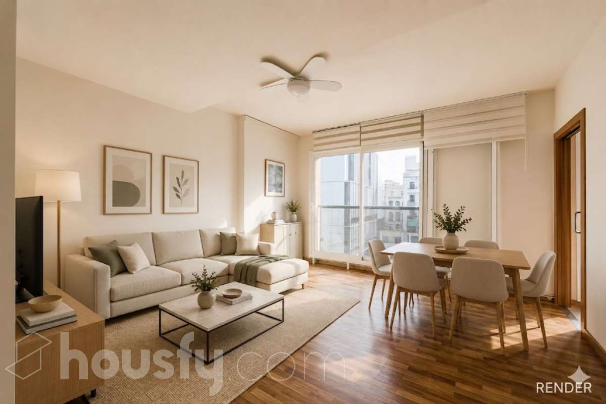 ¡Housfy presenta espectacular dúplex en la inmejorable zona de Plaza Gal.la Placidia ! Si buscas un piso con amplio, con luz y ubicación inmejorable es tu ocasión. El inmueble se encuentra en una 3ª planta de finca con ascensor construida en 1988, y dispone de 105m² construidos, distribuidos en: - 2 habitaciones dobles exteriores - 2 habitaciones medianas interiores - 3 baños completos (2 con bañera y 1 con plato ducha) - Cocina independiente - Salón-comedor amplio, cálido y muy luminoso. La finca está exenta de la ITE ya que es del año 1988. La orientación NORESTE garantiza una excelente luminosidad natural durante todo el día y luz directa que te permite disfrutar del sol por la mañana. La zona de Plaça de Gal·la Placídia es una de las ubicaciones más valoradas entre Gràcia y Sant Gervasi, gracias a su combinación de vida de barrio, actividad comercial y excelente conexión con el resto de Barcelona. Rodeada de cafeterías, restaurantes, comercios de proximidad y espacios emblemáticos como el Mercat de la Llibertat, ofrece un ambiente dinámico y residencial a la vez, ideal tanto para vivir como para invertir. En cuanto al transporte público, la comunicación es excelente. A escasos pasos se encuentra la estación de FGC Gràcia, con acceso directo a las líneas L6 y L7 y conexión rápida con Plaça Catalunya y el Vallès. También muy próximas están las estaciones de metro Fontana (L3), Diagonal (L3 y L5) y Pl. Molina. Además, numerosas líneas de autobús y estaciones de Bicing facilitan la movilidad diaria por toda la ciudad. Una ubicación privilegiada para quienes buscan disfrutar de la esencia de Barcelona con todos los servicios, comercios y conexiones al alcance. Este anuncio contiene imágenes ilustrativas, con el objetivo de mostrar el potencial de la propiedad, y pueden diferir del resultado final. En cumplimiento de la Ley 8/2026 en Cataluña, el certificado de presencia o ausencia de amianto se encuentra en proceso de tramitación.-7