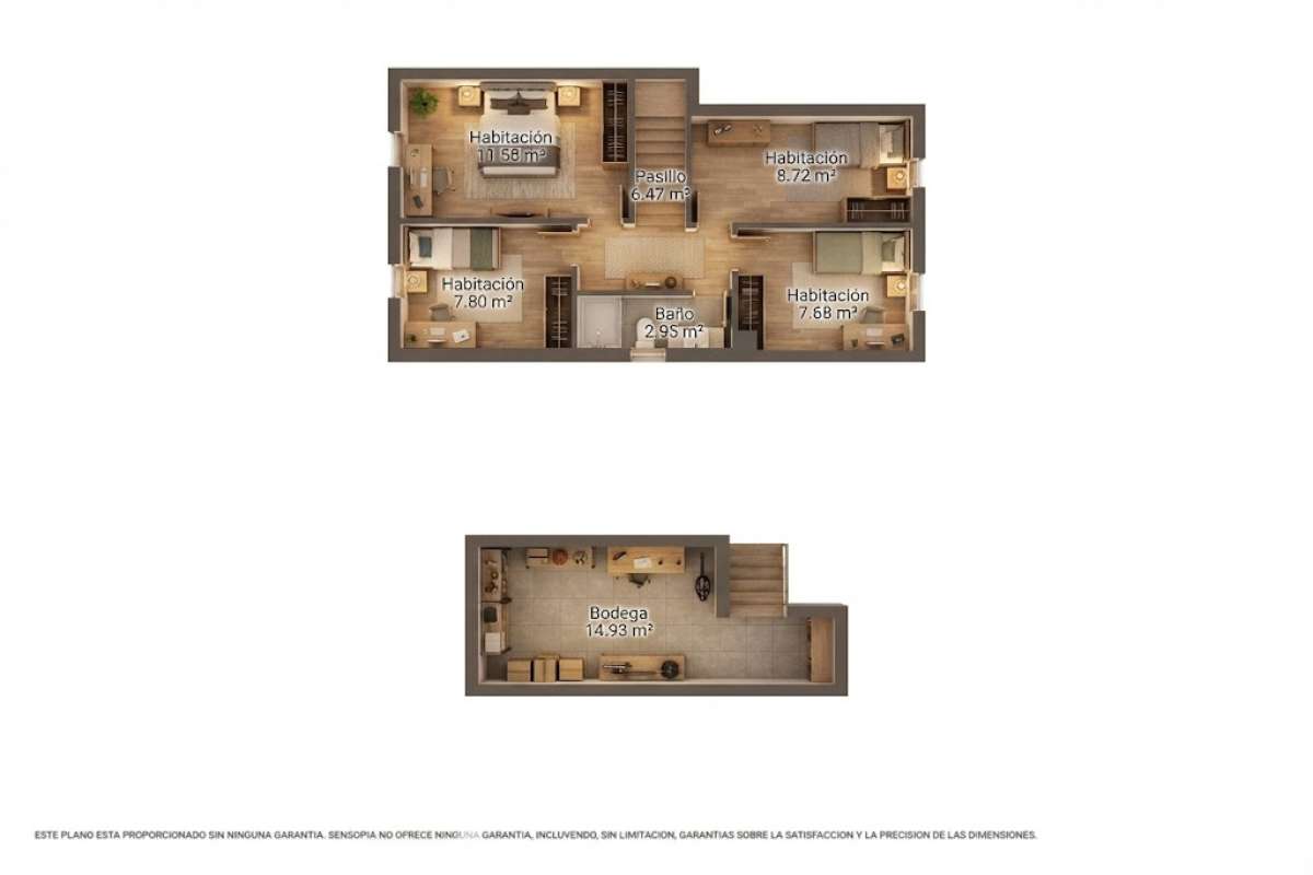 Casa 4 habitaciones con patio en Sant Marti de Tous-62