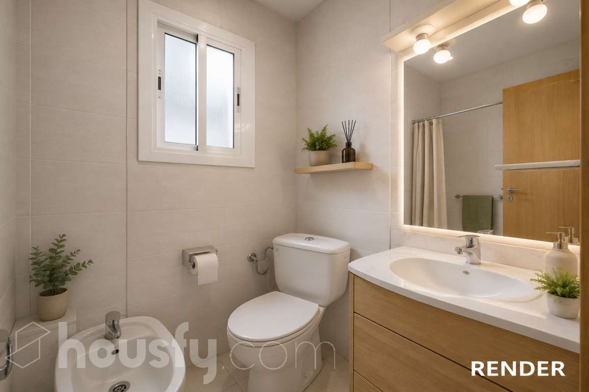 Housfy presenta este luminoso piso ubicado en el corazón de Sant Joan Despí. Construido en 1973, es una opción ideal tanto para familias como para quienes buscan una propiedad con gran potencial para reformar a su gusto. La vivienda destaca por su excelente distribución y sus amplias estancias, contando con un total de 78 m² útiles (verificados con la Dirección General de Catastro). La zona de día ofrece un acogedor salón-comedor que disfruta de unas agradables vistas urbanas hacia la ciudad, garantizando una fantástica entrada de luz natural durante todo el día. Por su parte, la cocina conecta directamente con el primero de los dos patios privados de la vivienda. Disponer de este doble espacio exterior de uso exclusivo en este tipo de fincas es un auténtico lujo: el primer patio resulta ideal como zona de lavadero y desahogo, mientras que al segundo se accede desde uno de los dormitorios, convirtiéndose en el rincón perfecto para diseñar un pequeño jardín urbano o un espacio de desconexión al aire libre. La zona de noche es sumamente versátil y está compuesta por cuatro dormitorios, una característica de alta demanda y muy difícil de encontrar en la zona. Uno de los dormitorios cuenta además con un práctico espacio integrado que puede utilizarse como vestidor o armario trastero, optimizando al máximo el almacenamiento de la casa. Asimismo, la vivienda cuenta con ventanas de aluminio, suelos bien conservados y una puerta principal blindada que aporta total seguridad y tranquilidad. Uno de los grandes valores añadidos de esta propiedad es su inminente revalorización gracias al proyecto del ascensor. Actualmente la finca no dispone de él, pero la instalación ya está aprobada y las obras comenzarán a finales del año 2026. Lo mejor de todo es que la derrama para su instalación quedará totalmente pagada por los propietarios actuales antes de la venta. Esto representa una ventaja económica enorme para el comprador, ya que estrenará la comodidad del ascensor a coste cero y sin tener que asumir derramas futuras. La ubicación es simplemente imbatible, en pleno centro de Sant Joan Despí. Vivirás a un paso de todos los servicios esenciales, incluyendo una amplia oferta de comercios locales, colegios, centros médicos y zonas verdes. Además, disfrutarás de una excelente comunicación con Barcelona y el resto de la comarca gracias a la proximidad de paradas de autobús, Tram, tren y rápidos accesos por carretera. ¡No dejes escapar esta oportunidad única de diseñar tu hogar a medida! Aviso legal El precio de venta no incluye gastos de la compraventa como notaría, registro, impuestos, ni tampoco honorarios agencia. Esta publicación no es vinculante. Consulta siempre la nota simple con Housfy antes de formalizar la compraventa. Sobre nosotros Housfy es la plataforma integral de servicios inmobiliarios. Nuestra combinación de expertos y tecnología pone al alcance de todo el mundo servicios cómodos, claros y seguros. AICAT número: 7922. Nos encargamos de la gestión y asesoramiento de la compra. ¡Olvídate de todo! Hacemos los trámites por ti. Y, si además necesitas financiación, ponemos a tu disposición un bróker hipotecario para ayudarte a conseguir las mejores condiciones para tu perfil económico. ¿Quieres visitarla? Contacta con Housfy y agenda tu visita sin compromiso. Más información en: housfy.com Este anuncio contiene imágenes ilustrativas, con el objetivo de mostrar el potencial de la propiedad, y pueden diferir del resultado final. En cumplimiento de la Ley 8/2026 en Cataluña, el certificado de presencia o ausencia de amianto se encuentra en proceso de tramitación.-24